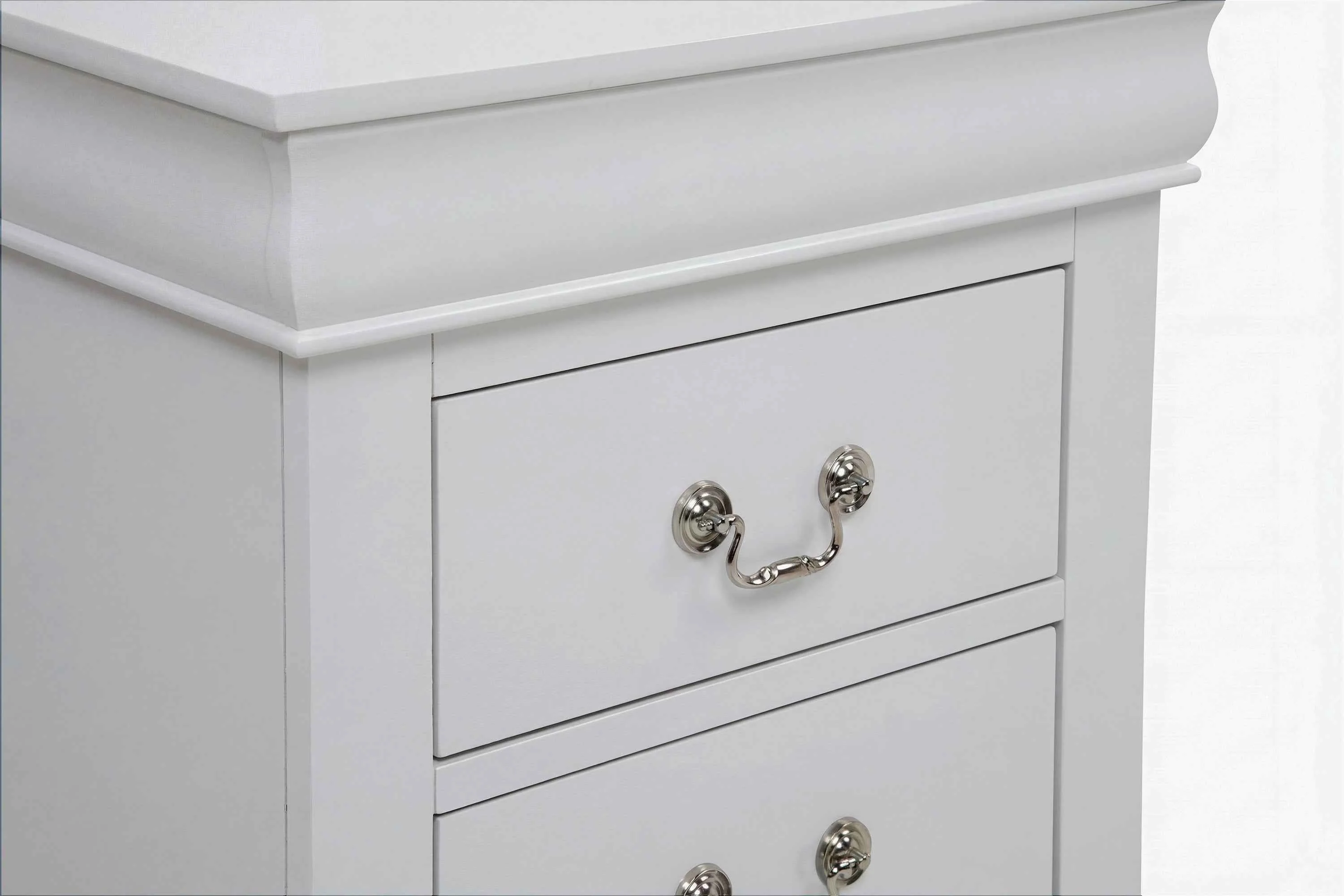Louis Philip Greige Bedroom Set - Image 8
