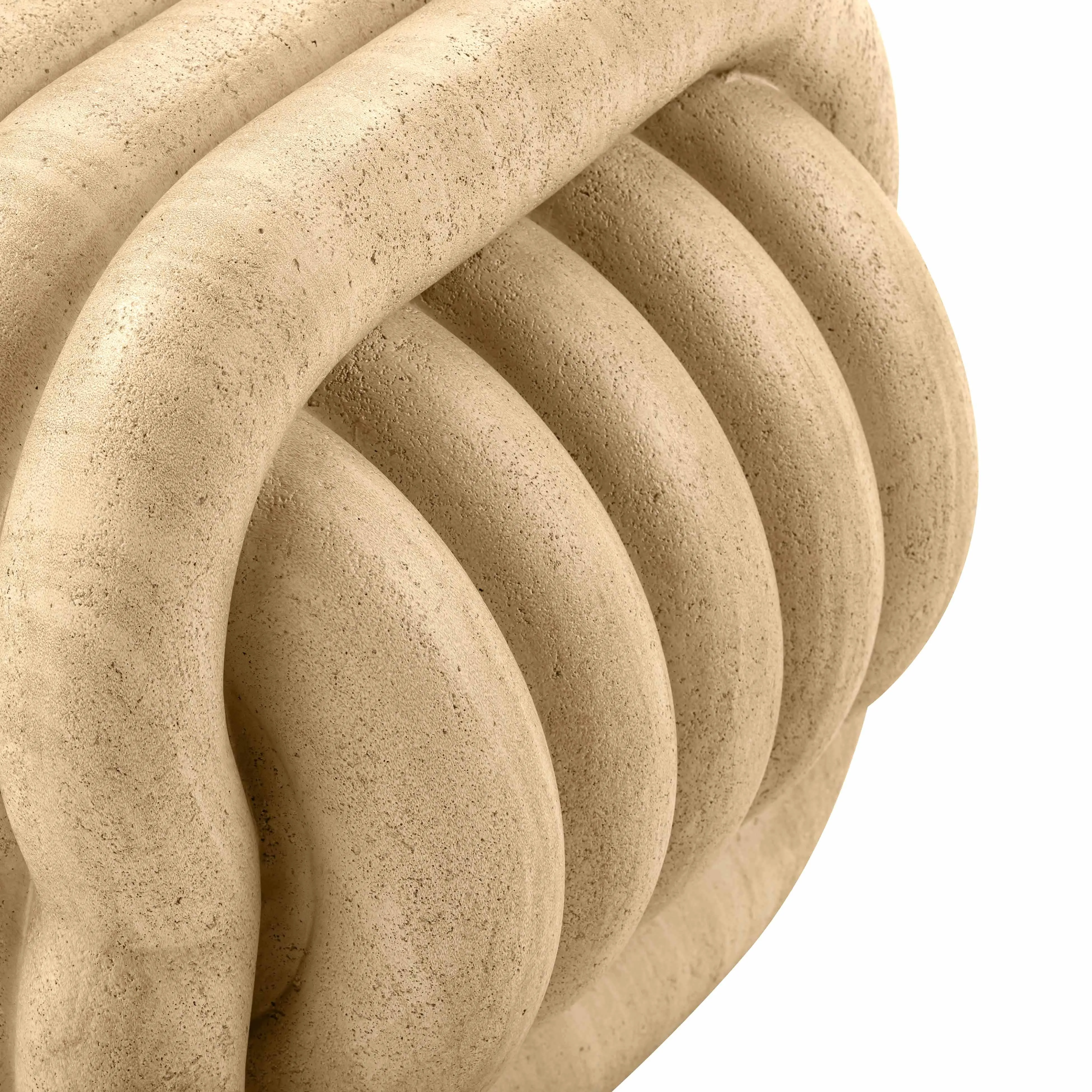 Love Knot Concrete Indoor / Outdoor Accent Stool - Image 6