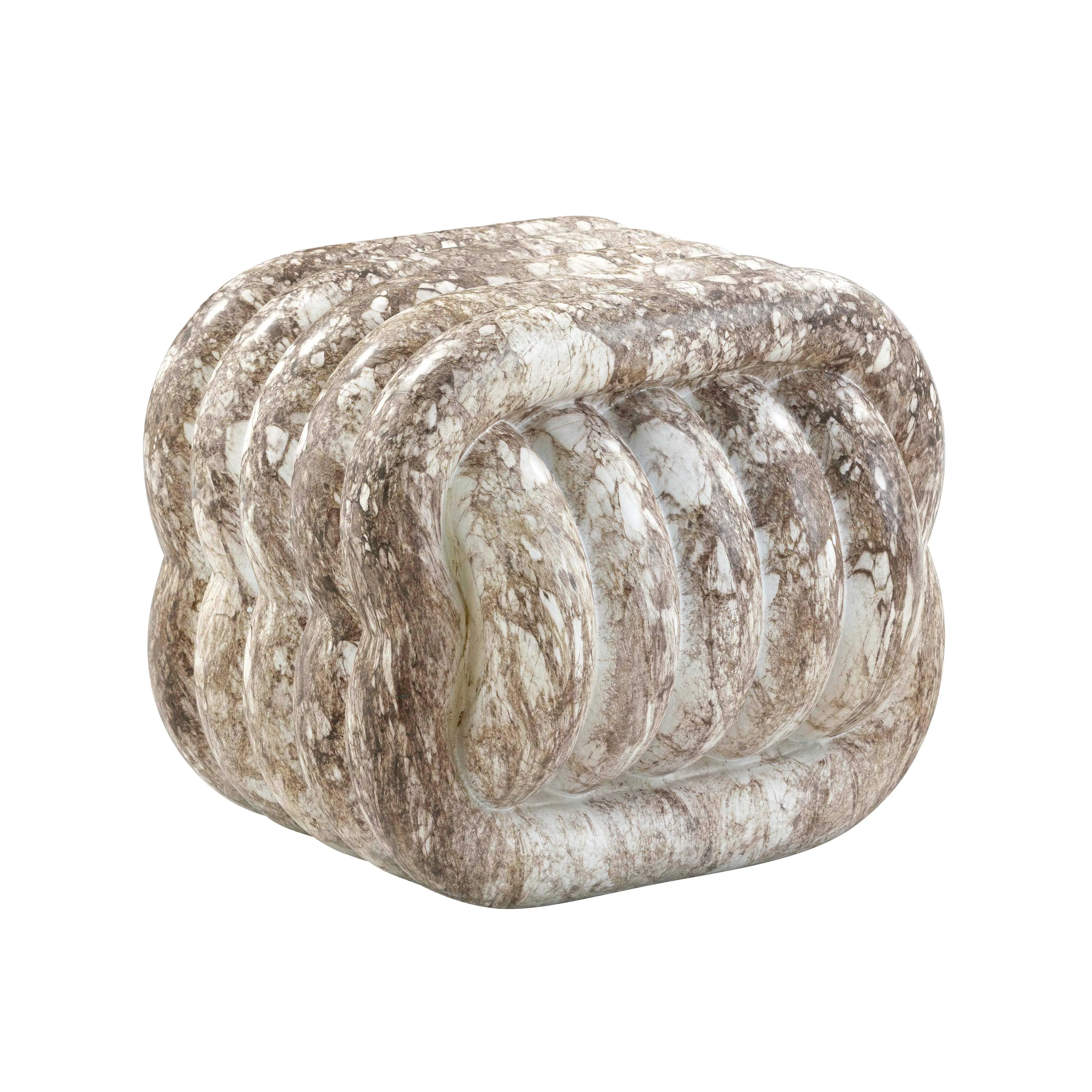 Love Knot Concrete Indoor / Outdoor Accent Stool - Image 8