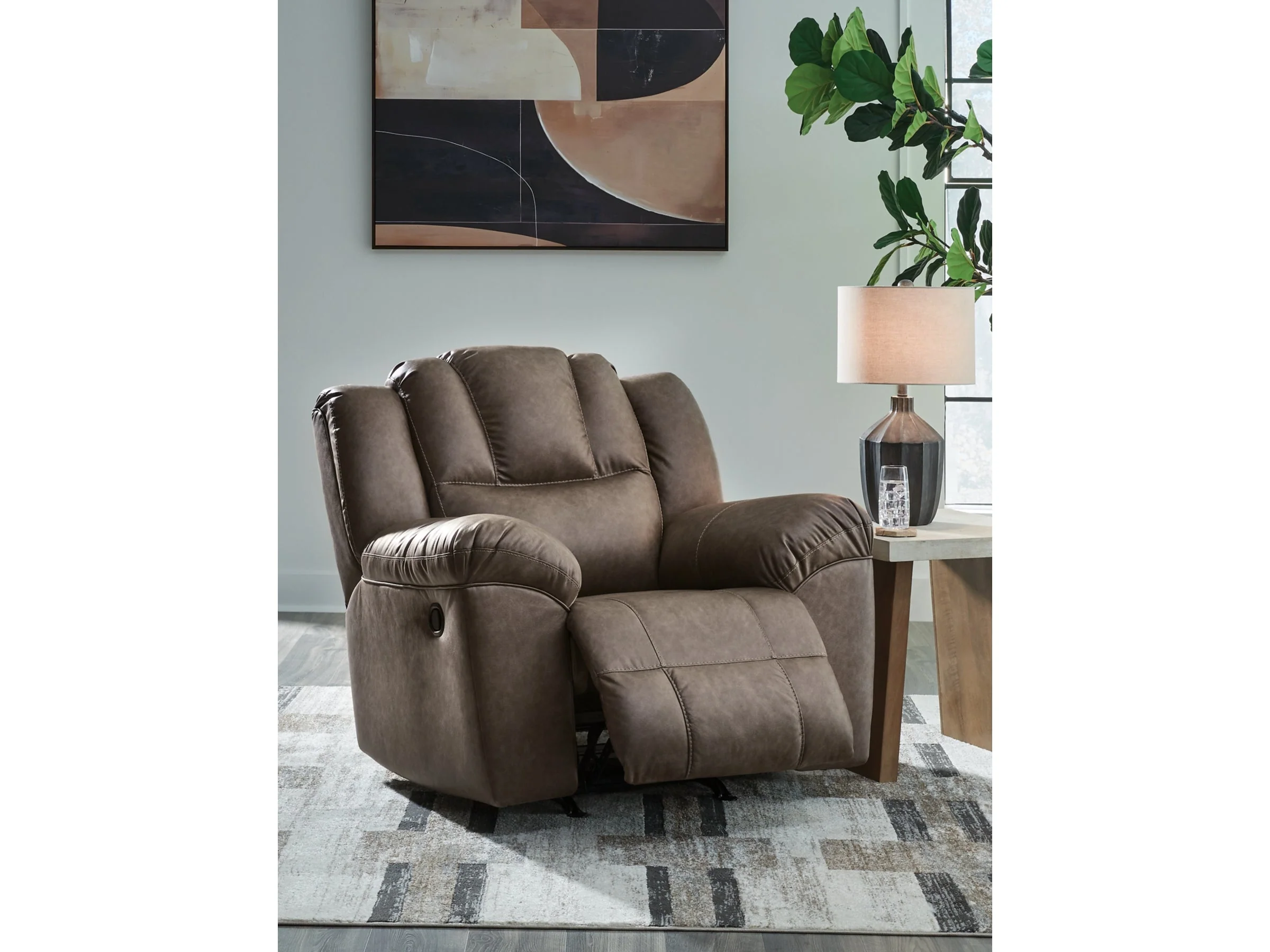 Lowilla Driftwood Rocker Recliner - Image 2