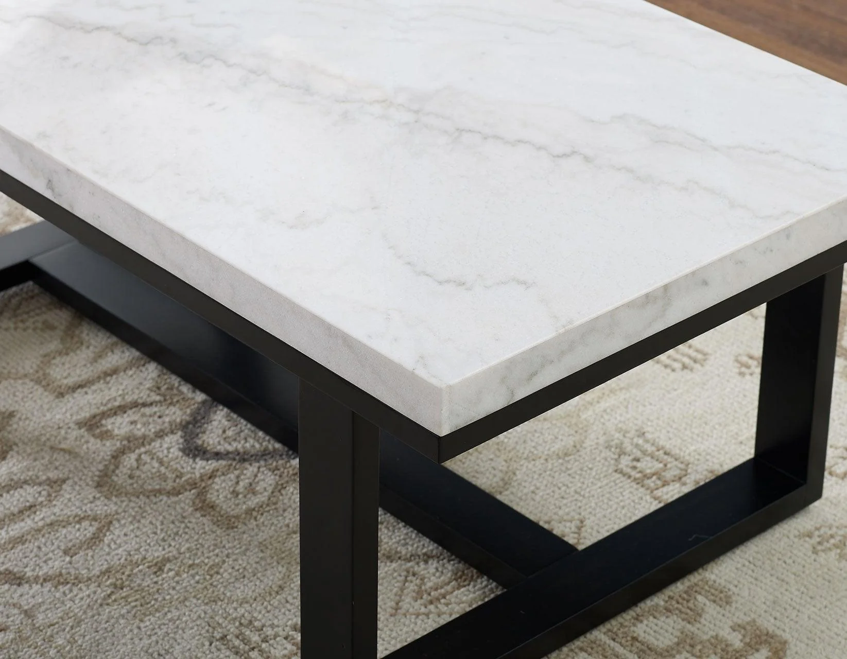 Lucca 3-Piece Marble Top Set (Cocktail & 2 End Tables) - Image 7