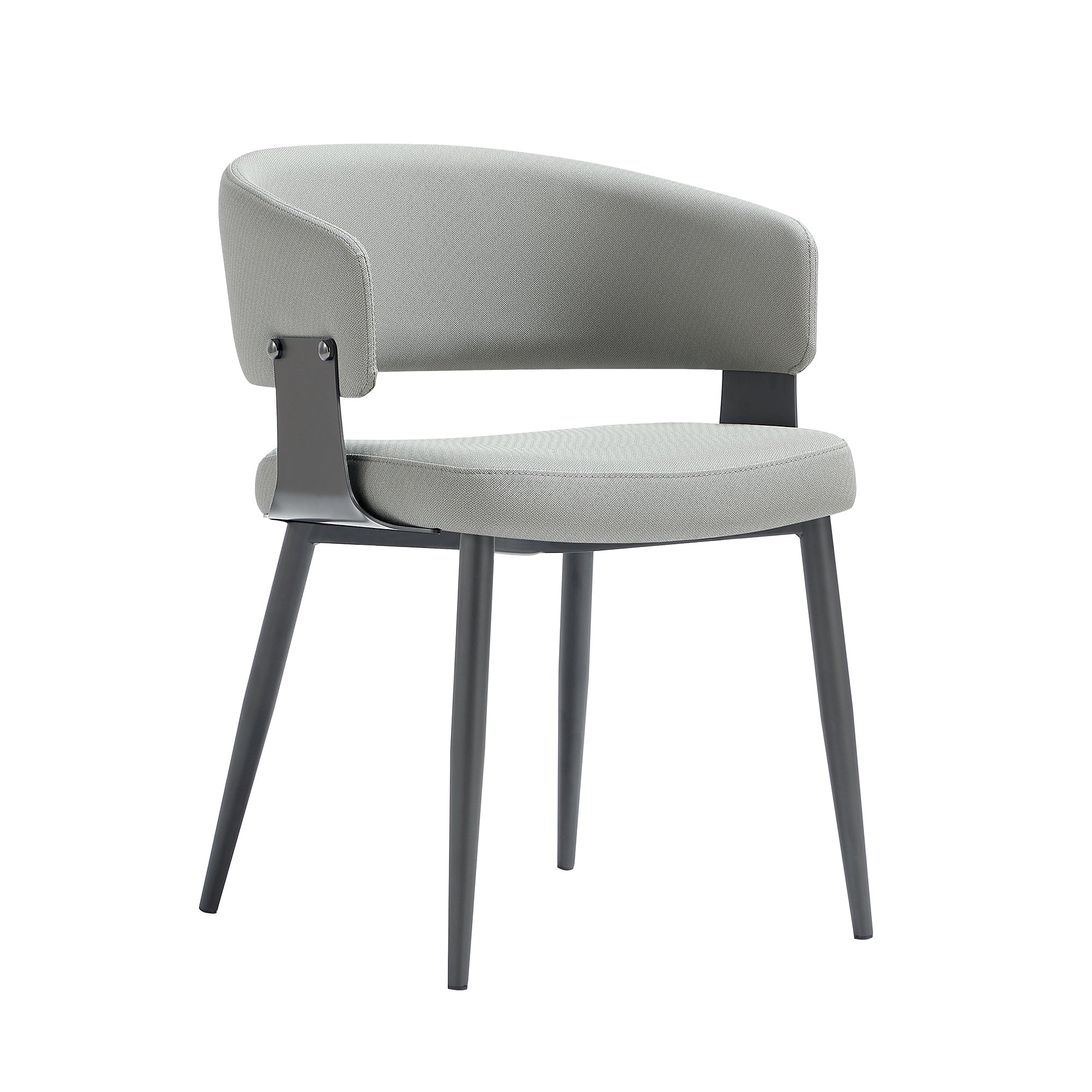 Luce Dining Chair in Stone Grey (set of 4) - Image 6