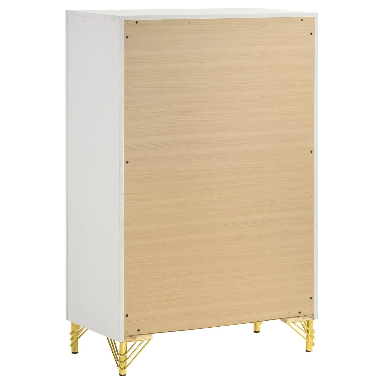 Lucia 5-drawer Bedroom Chest White - Image 5