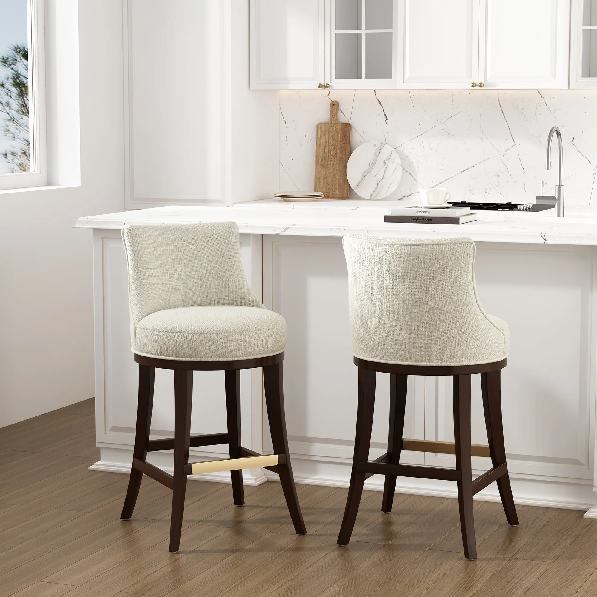 Lucia Barstool in Natural (set of 2) - Image 2