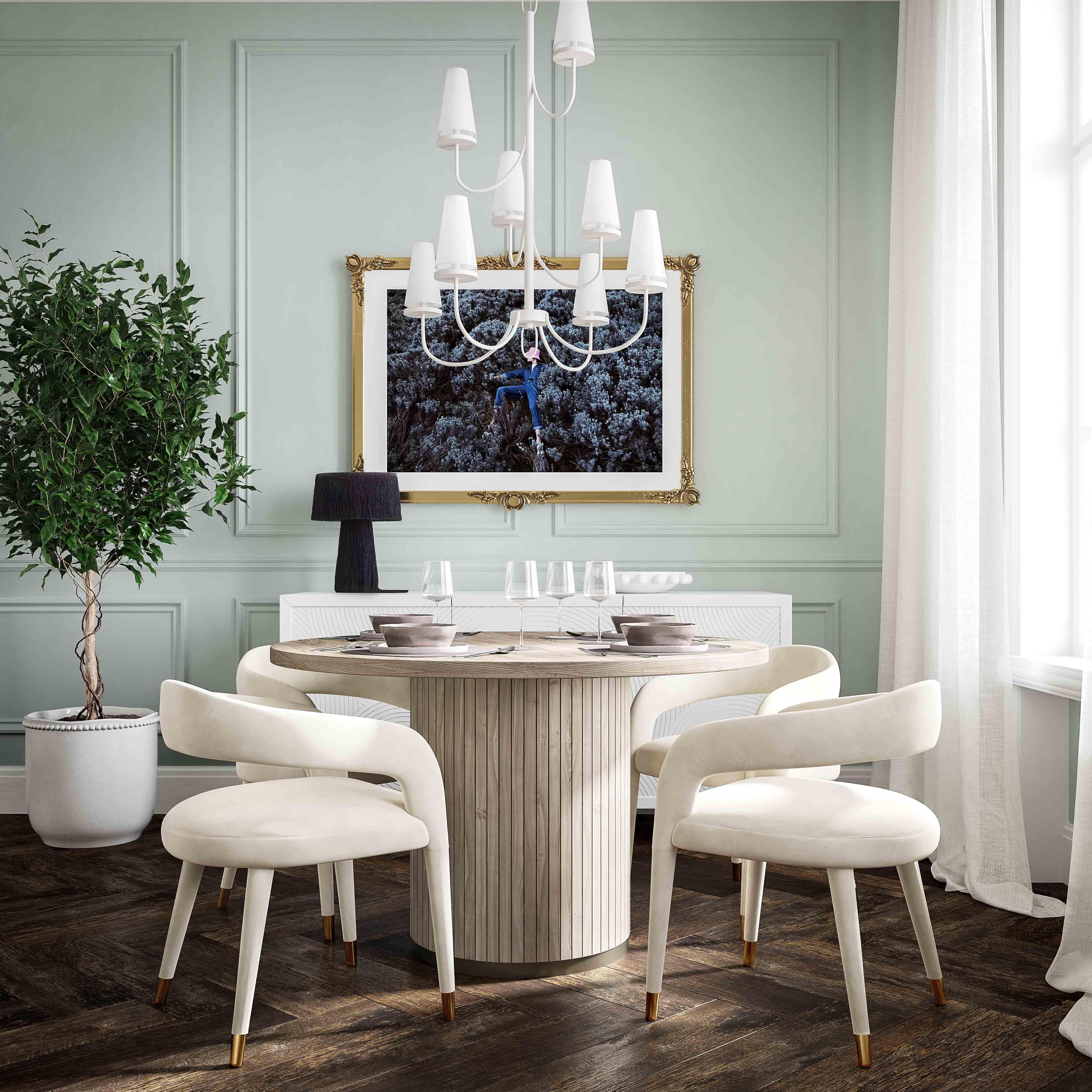 Lucia Velvet Dining Chair - Image 8