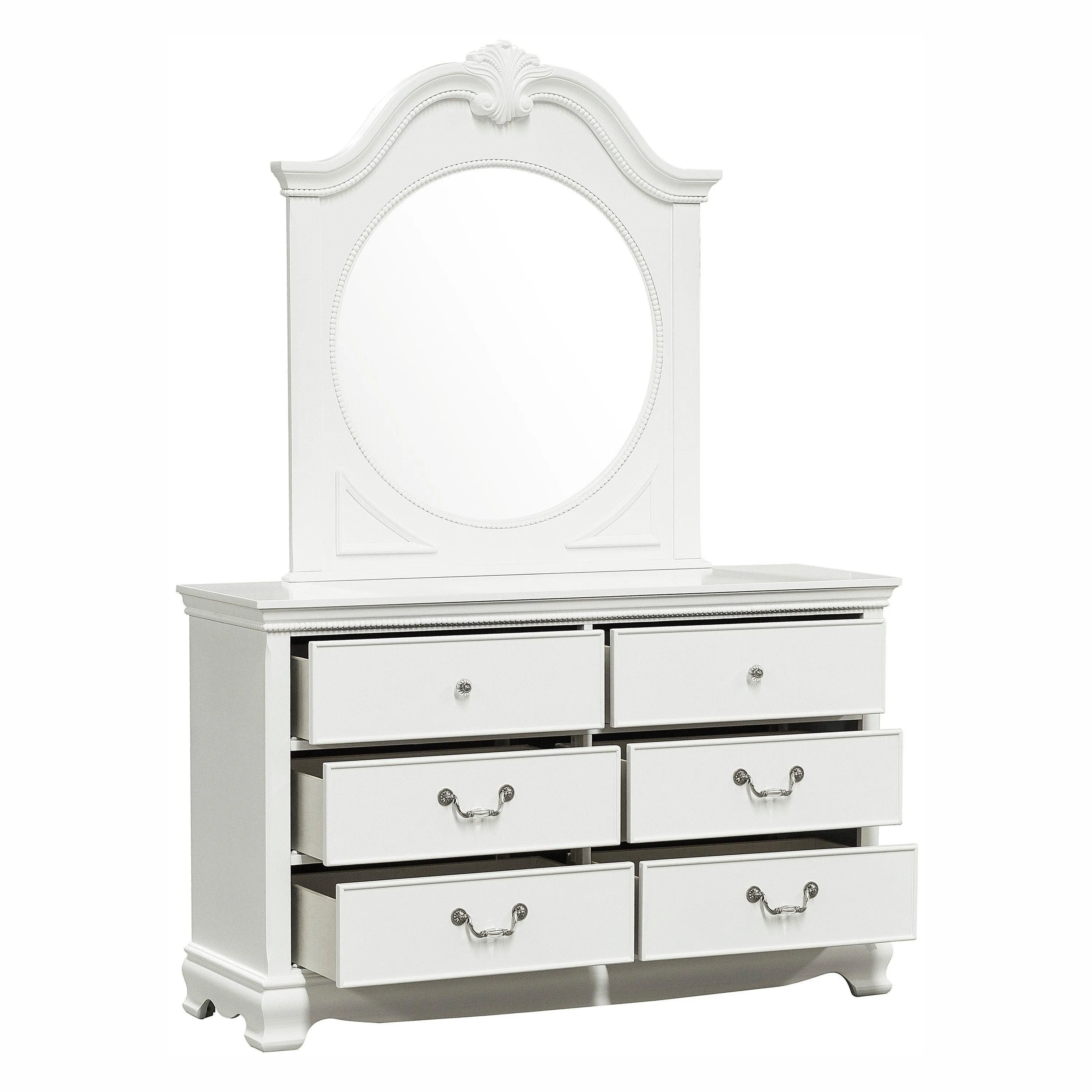 Lucida White Panel Youth Bedroom Set - Image 10