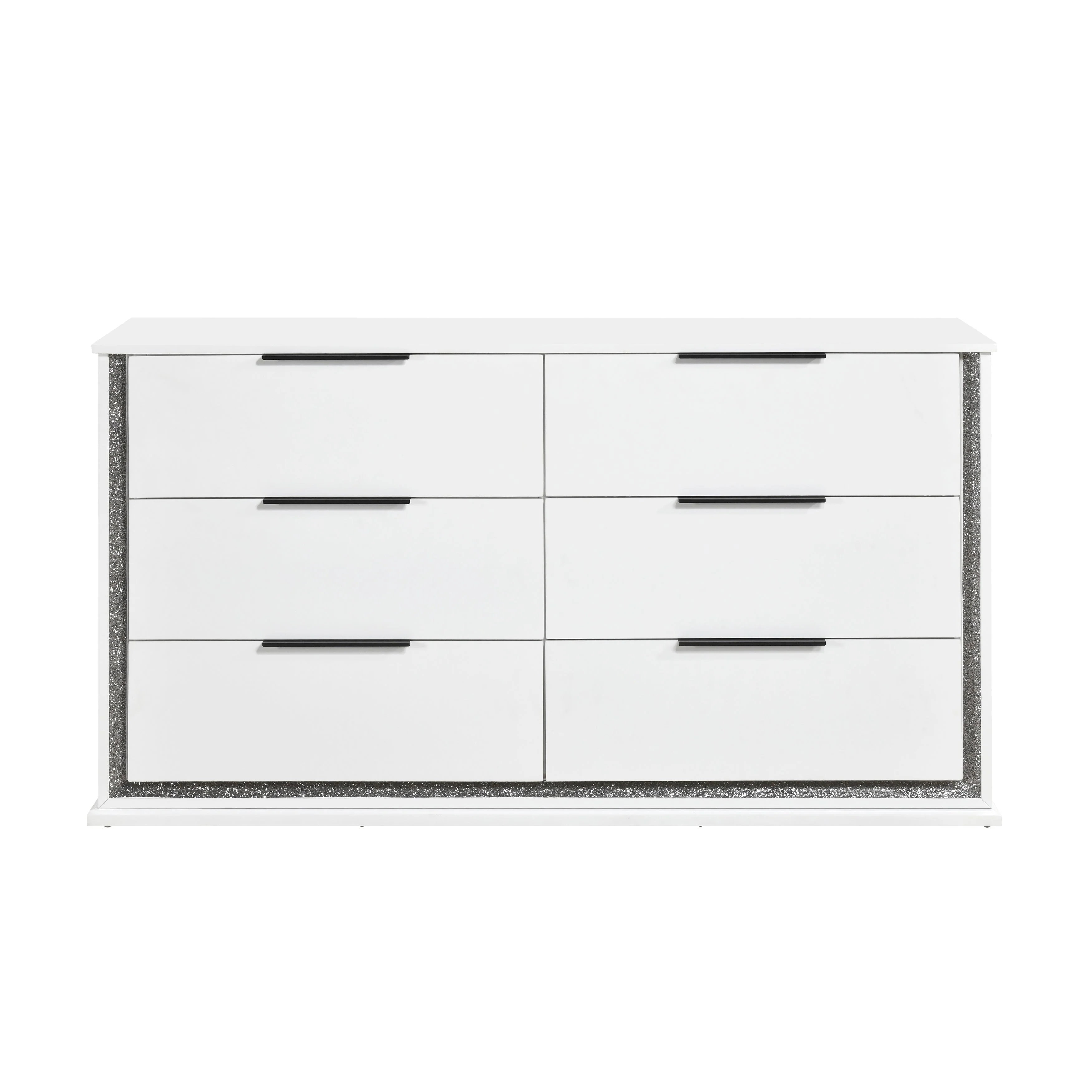 Lumin Pearl White LED Panel Bedroom Set - Image 20