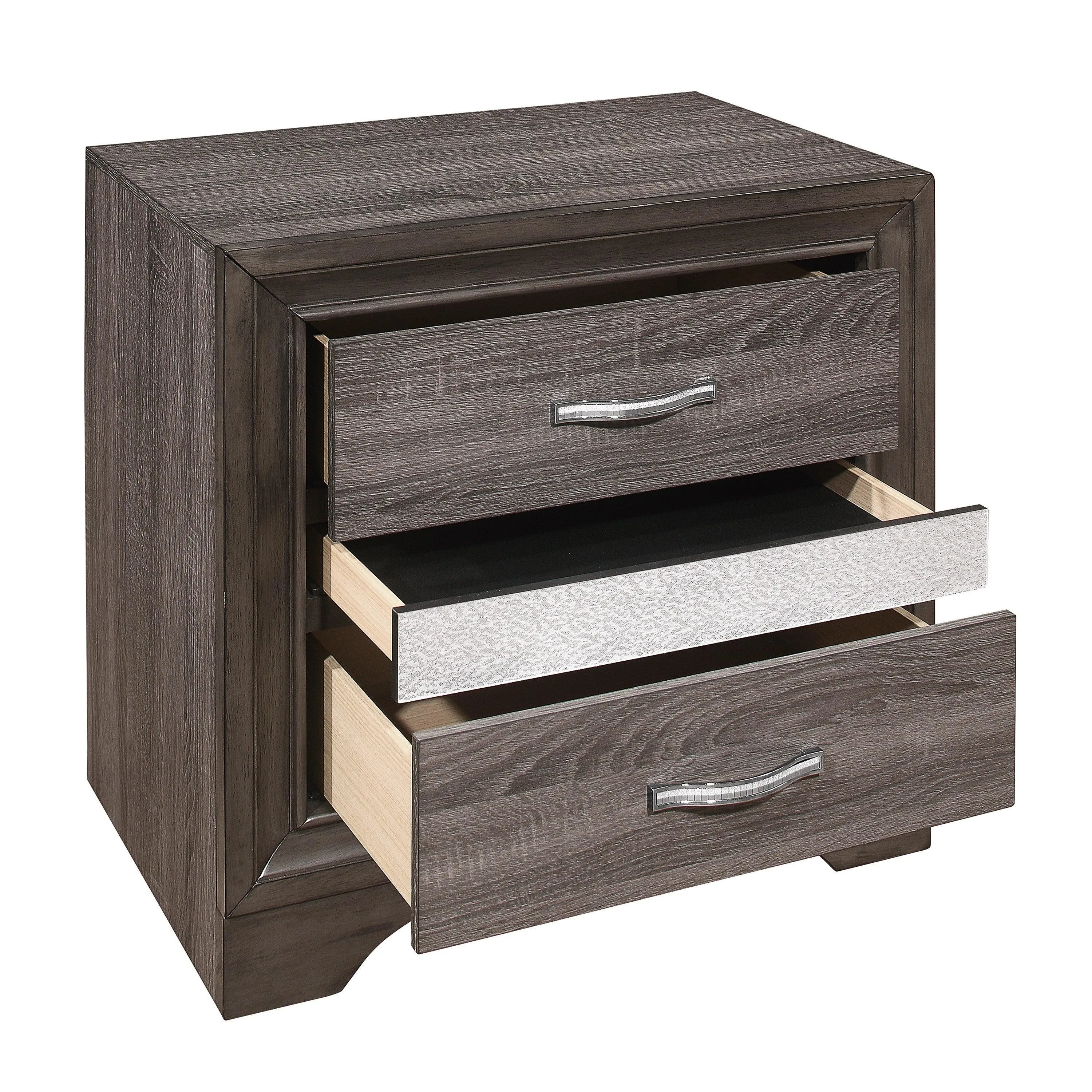 Luster Gray Nightstand - Image 3