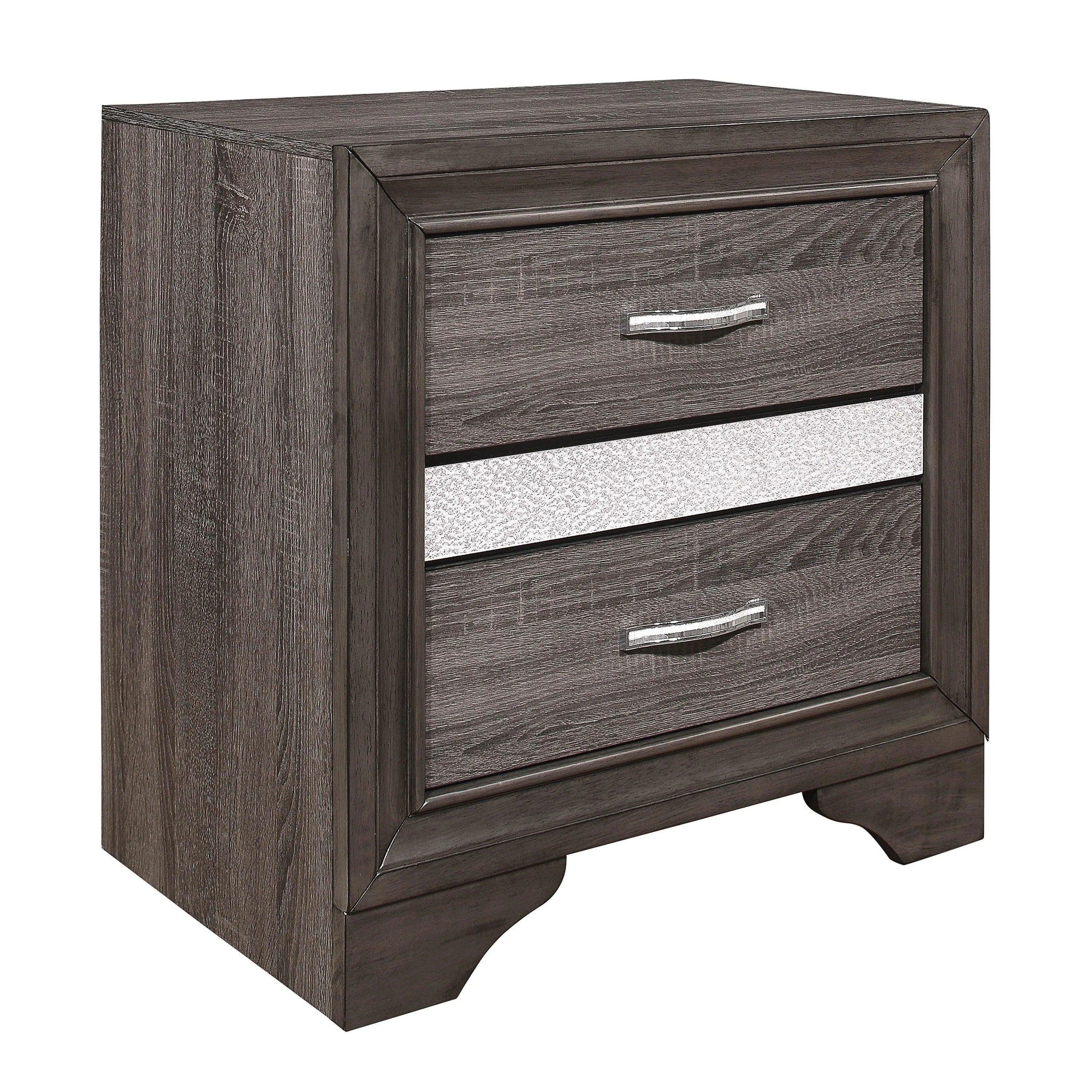 Luster Gray Nightstand - Image 5