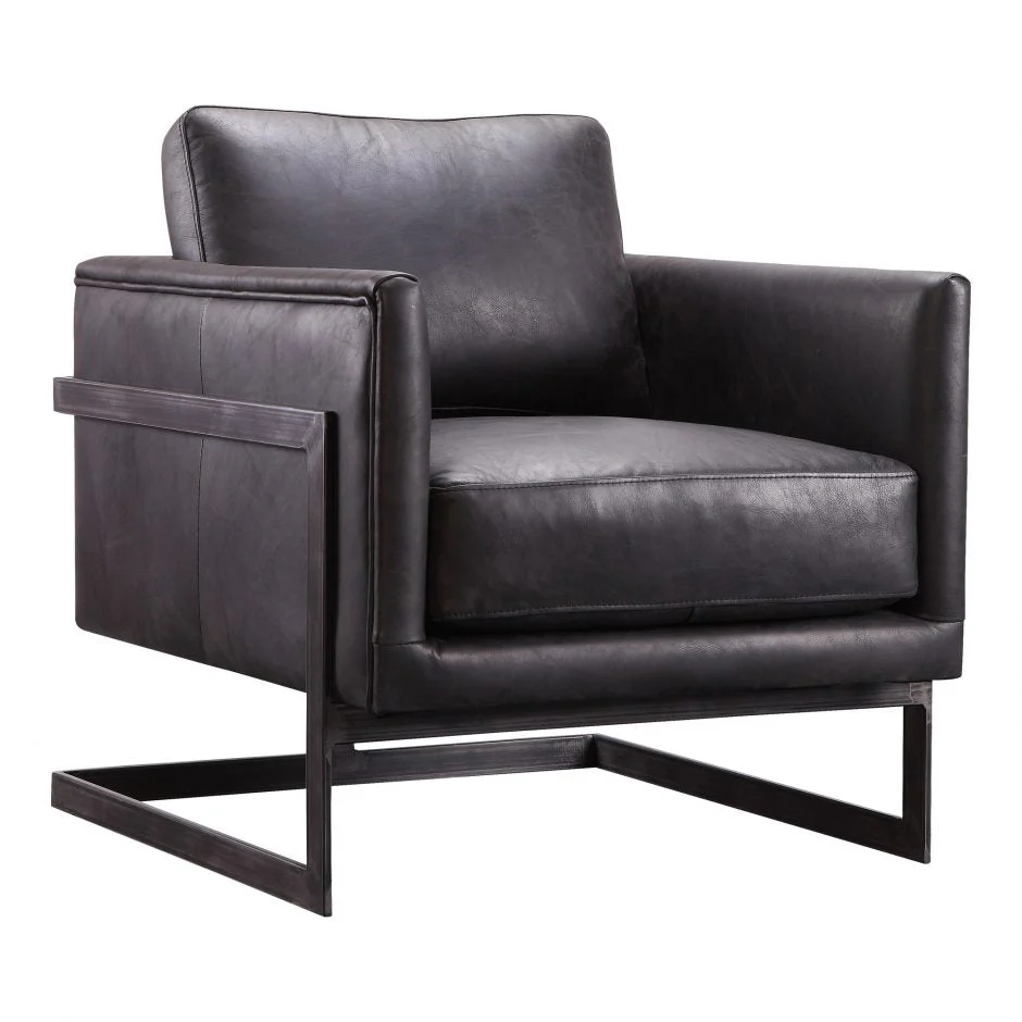 Luxley Club Chair Black - Image 3