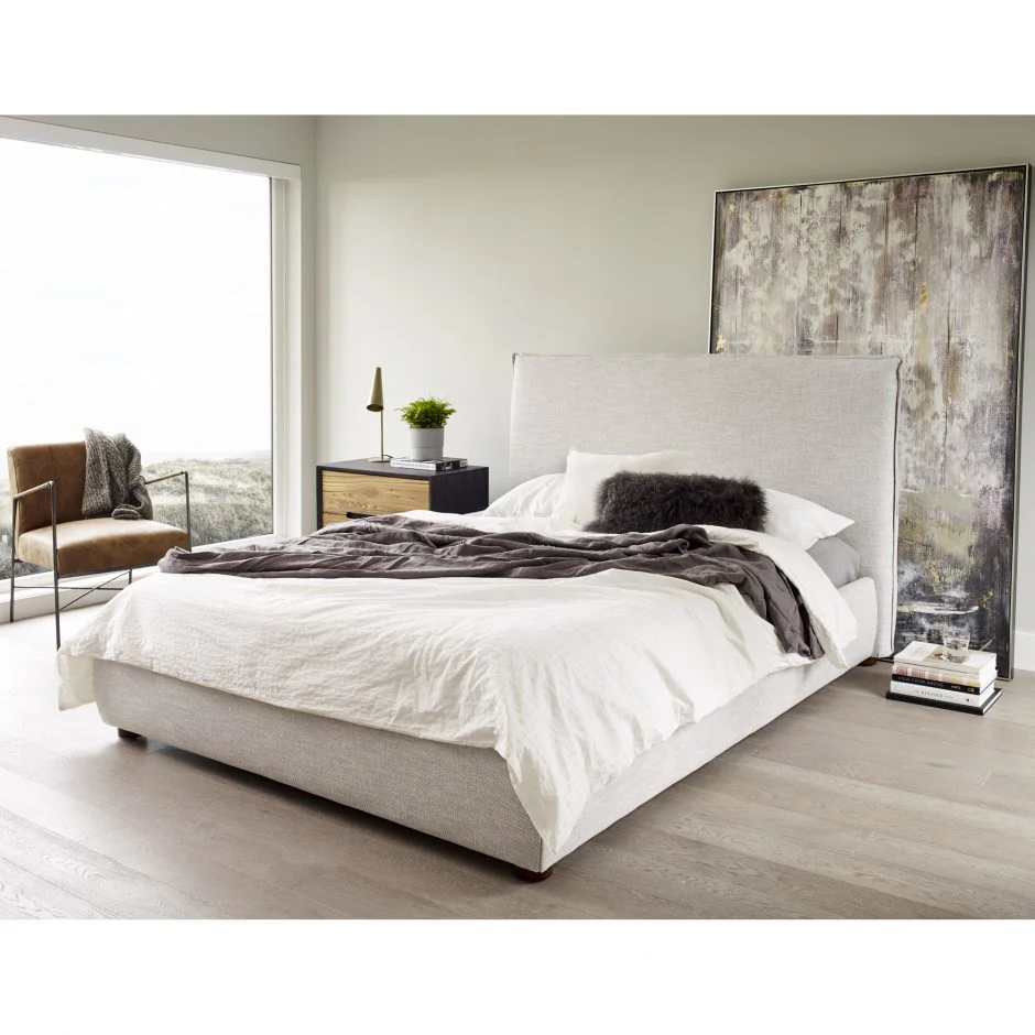 Luzon Bed - Light Grey - Image 13