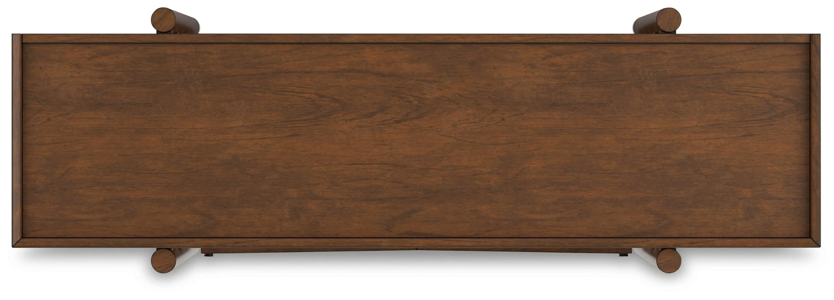Lyncott Brown 70" Bookcase - Image 8