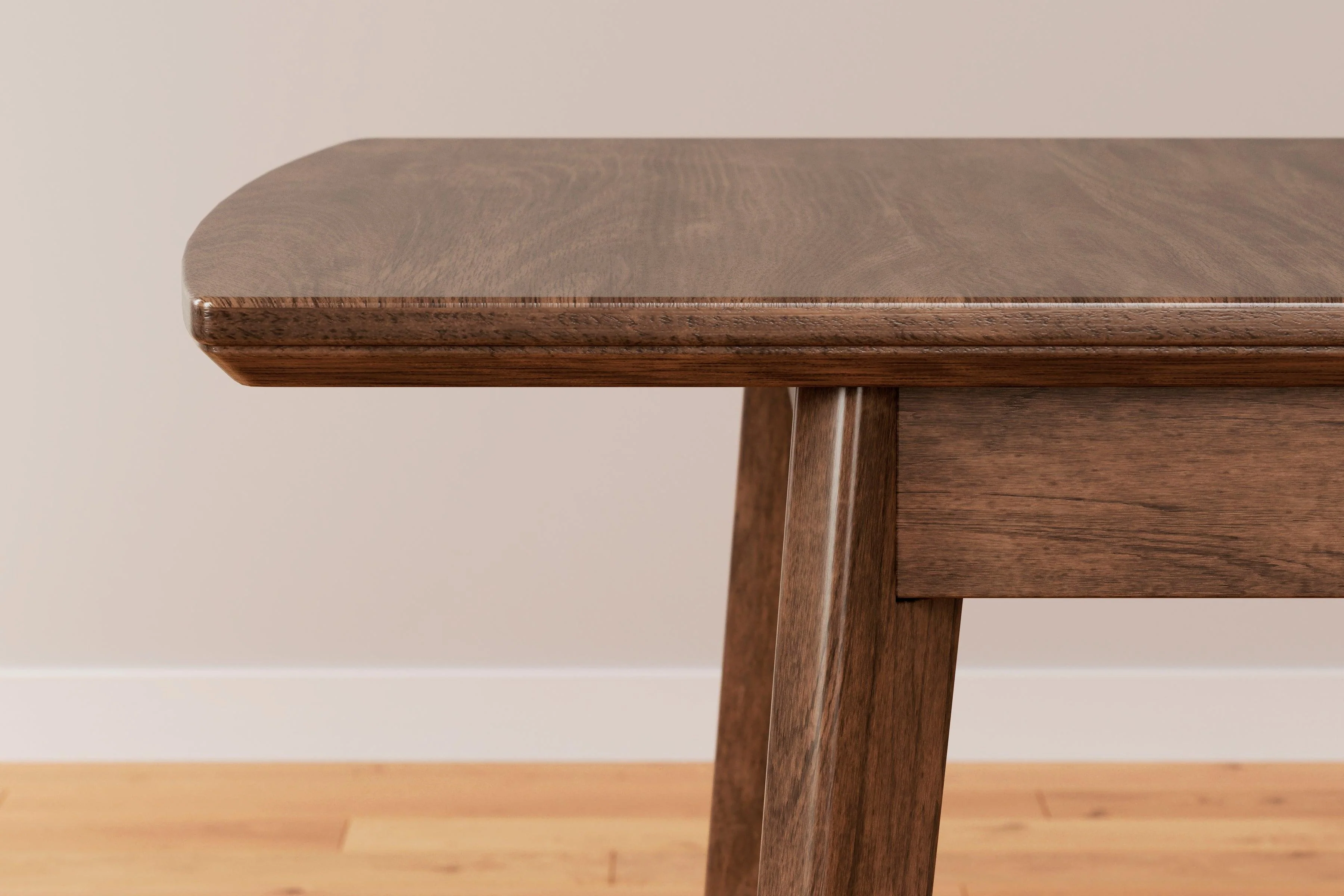 Lyncott Brown Dining Extension Table - Image 8