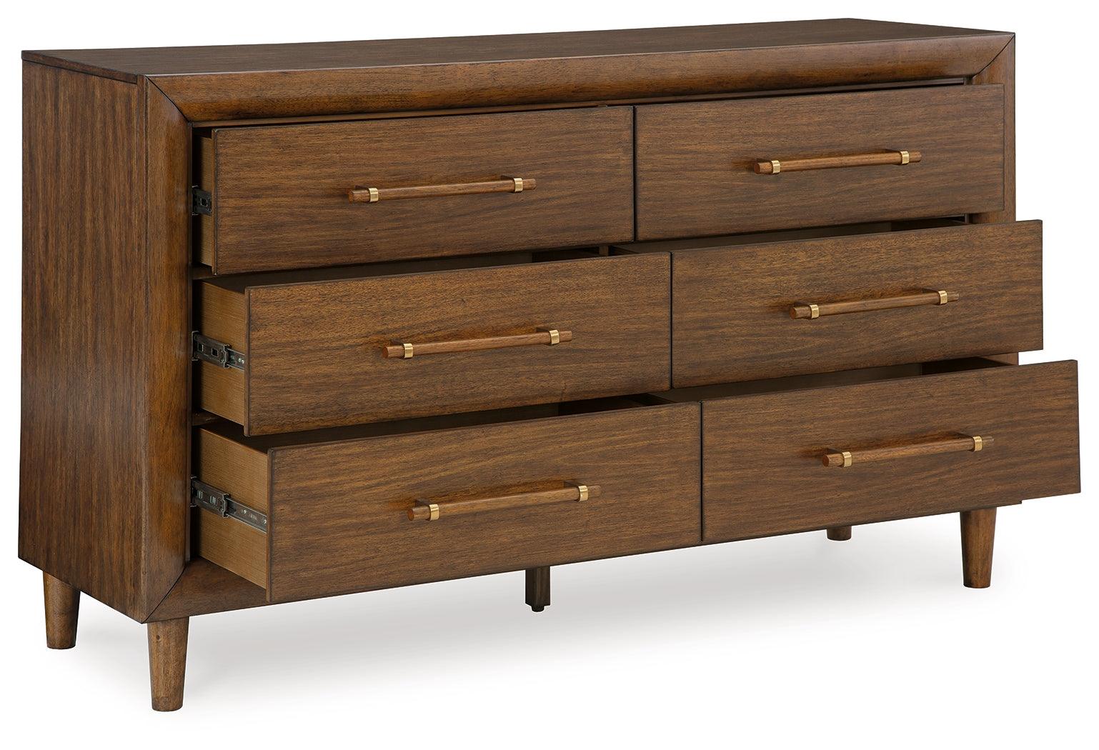 Lyncott Brown Dresser - Image 3