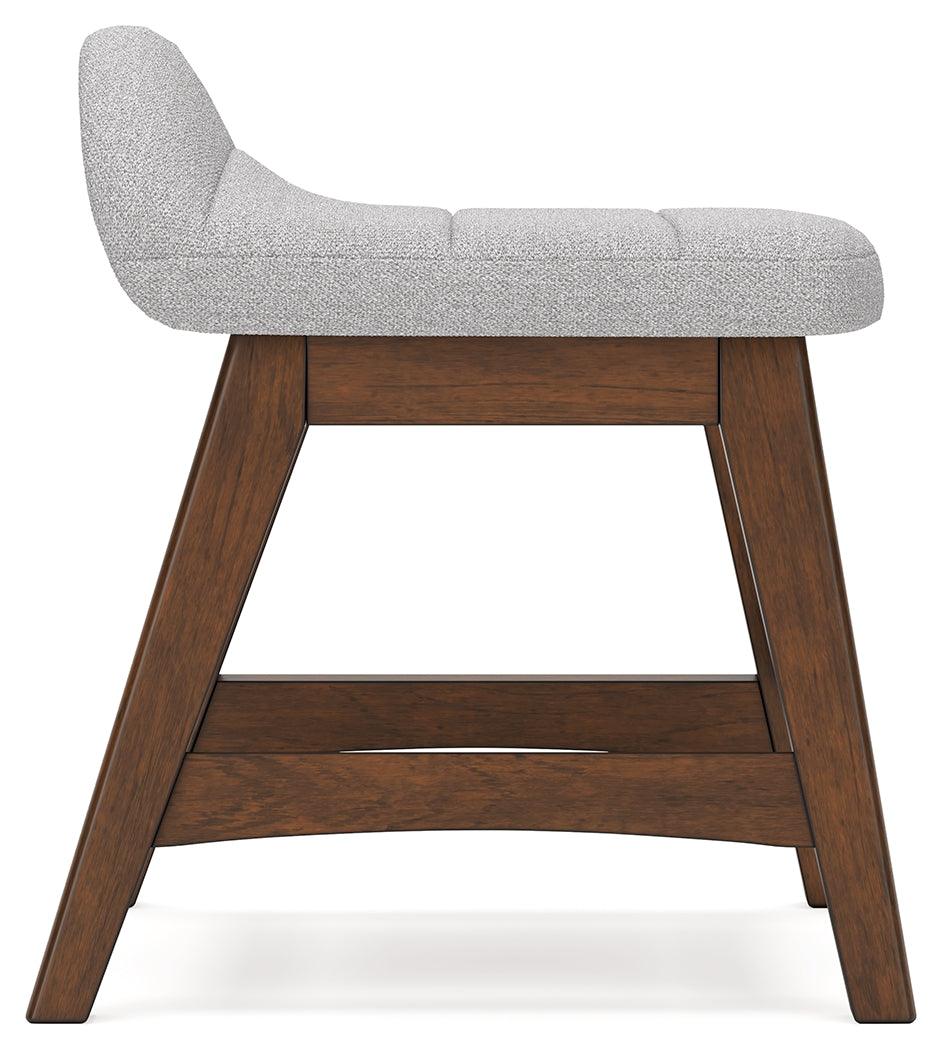 Lyncott Brown Home Office Desk Chair - Image 7