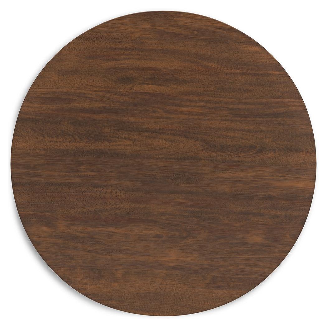 Lyncott Dining Table and 4 Chairs in Gray/Brown - Image 11