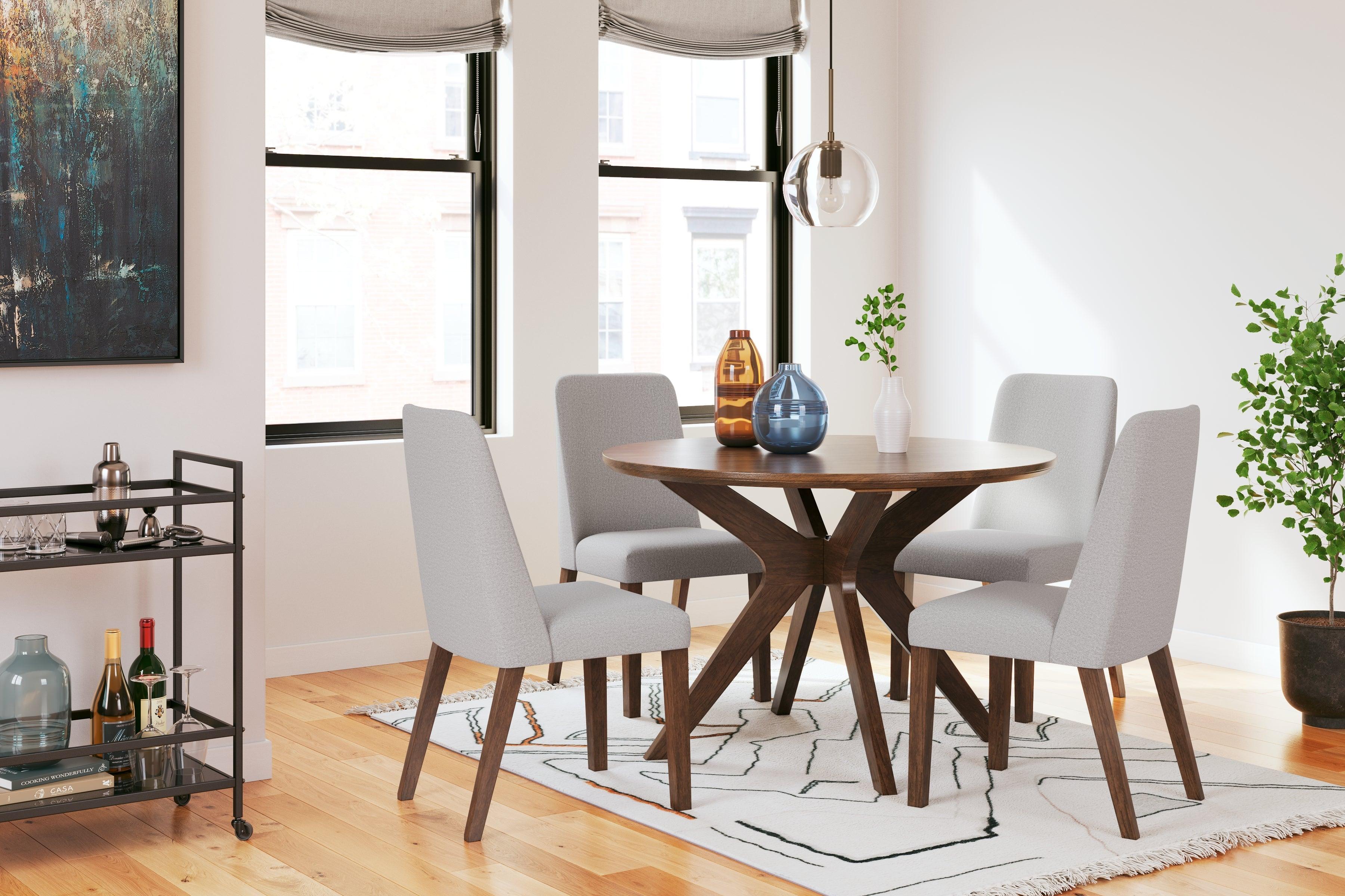 Lyncott Gray/Brown Dining Chair, Set of 2 - Image 10