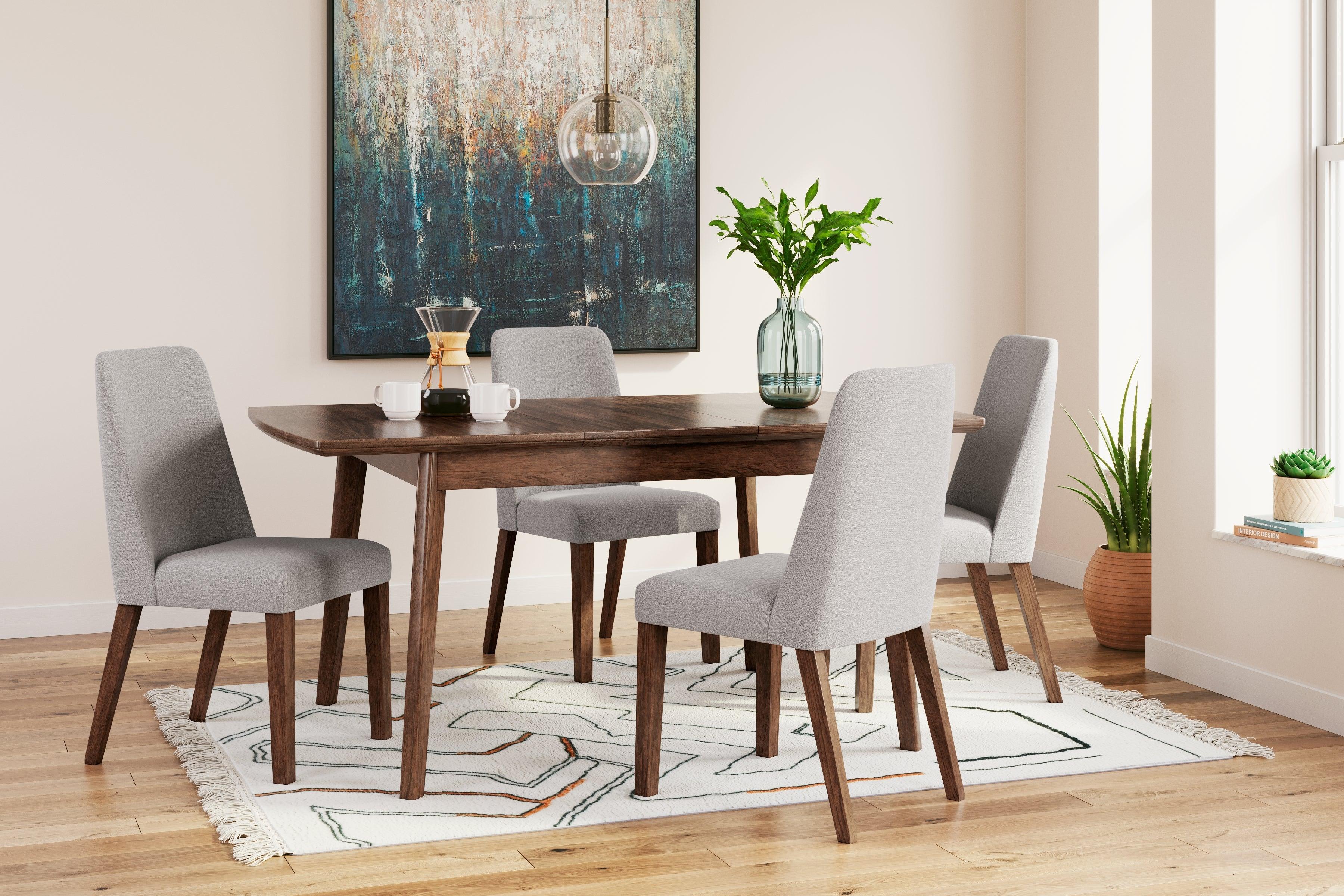 Lyncott Gray/Brown Dining Chair, Set of 2 - Image 9