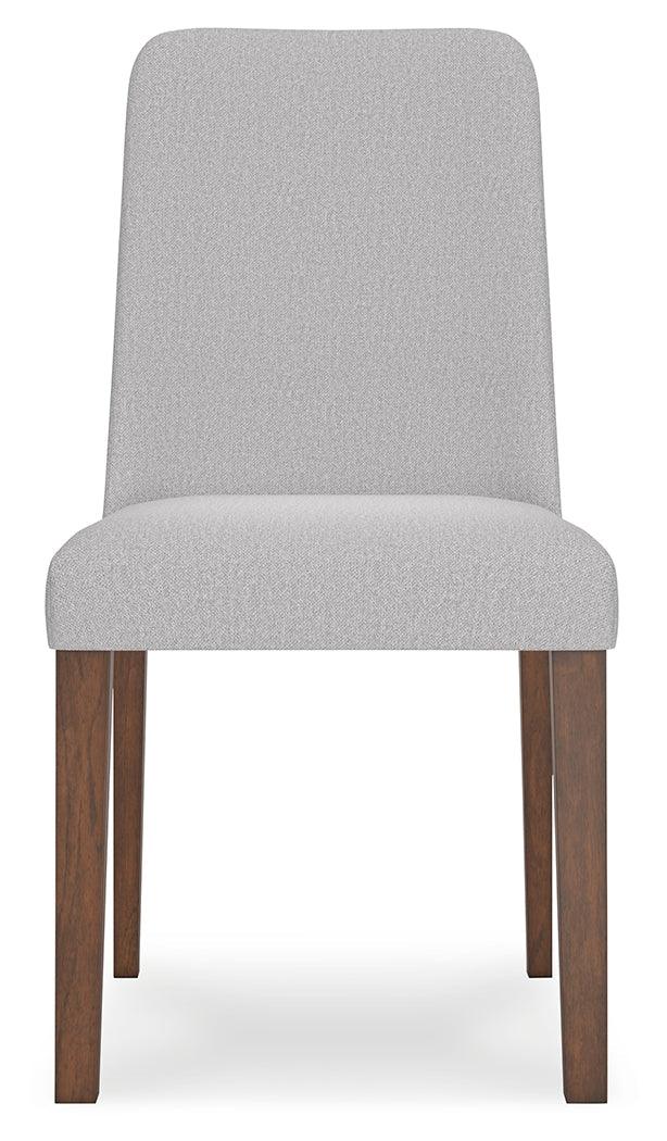 Lyncott Gray/Brown Dining Table and 4 Chairs - Image 4