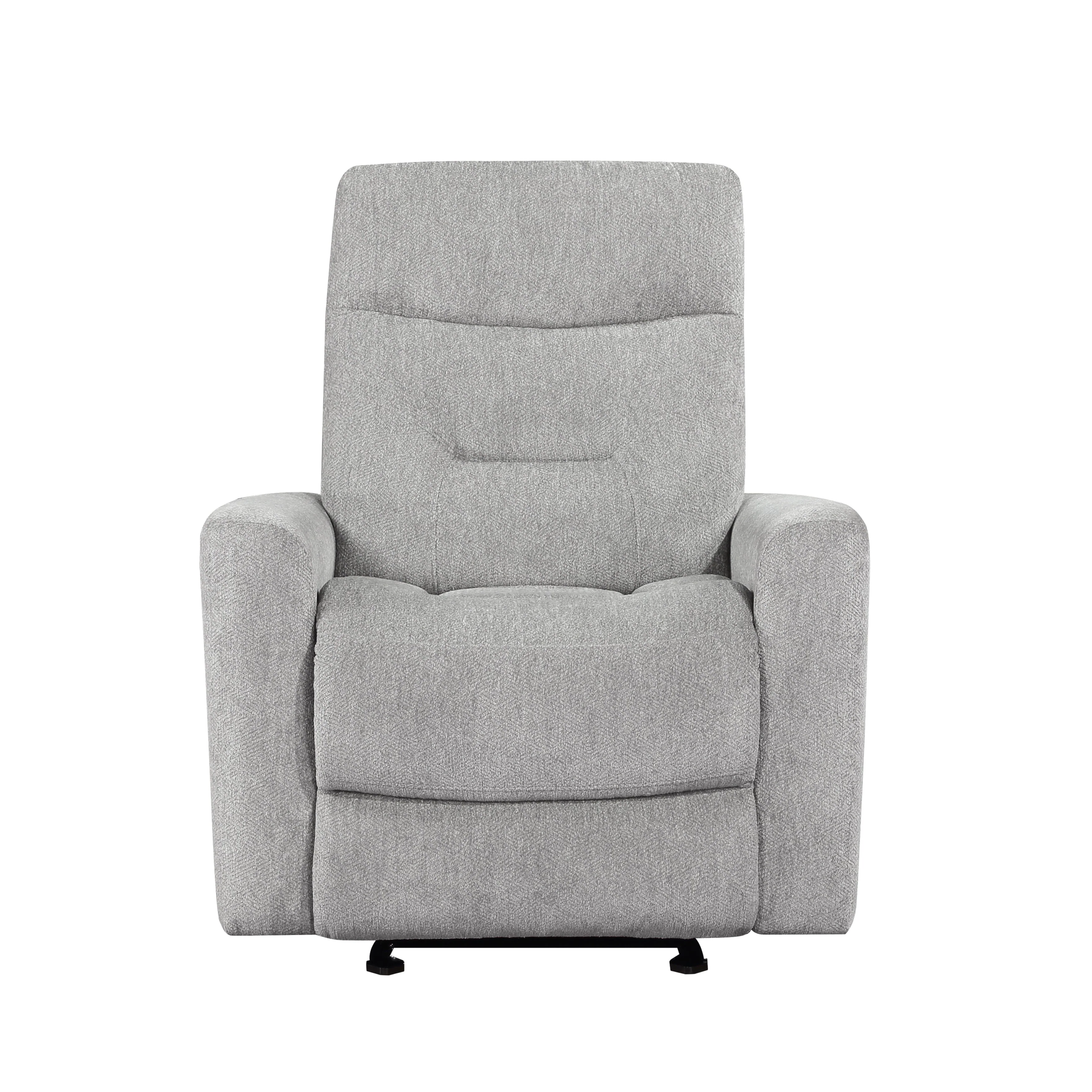 Lyndon Gray Double Reclining Living Room Set - Image 11
