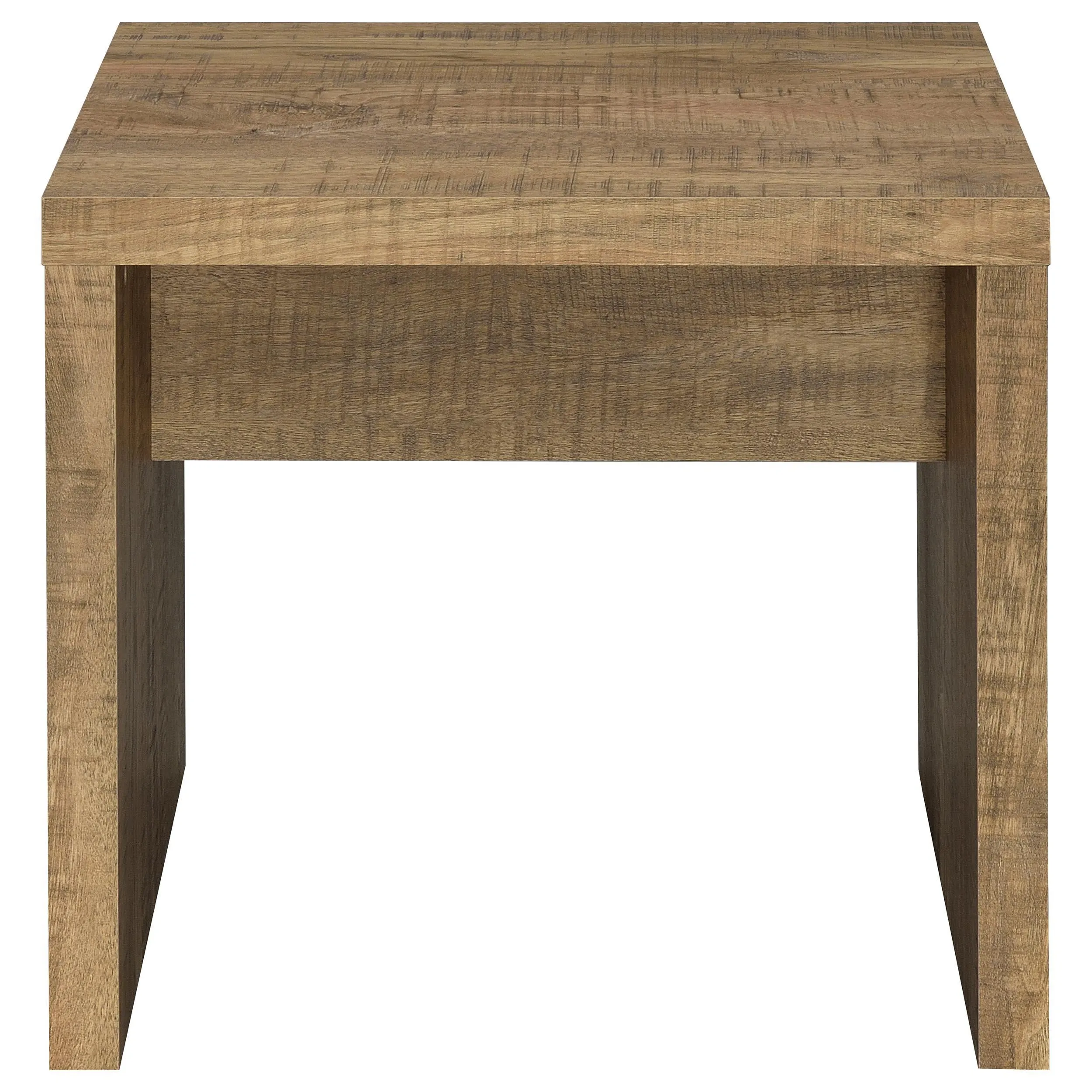 Lynette Mango 2-Piece Rectangular Coffee and End Table Set - Image 4