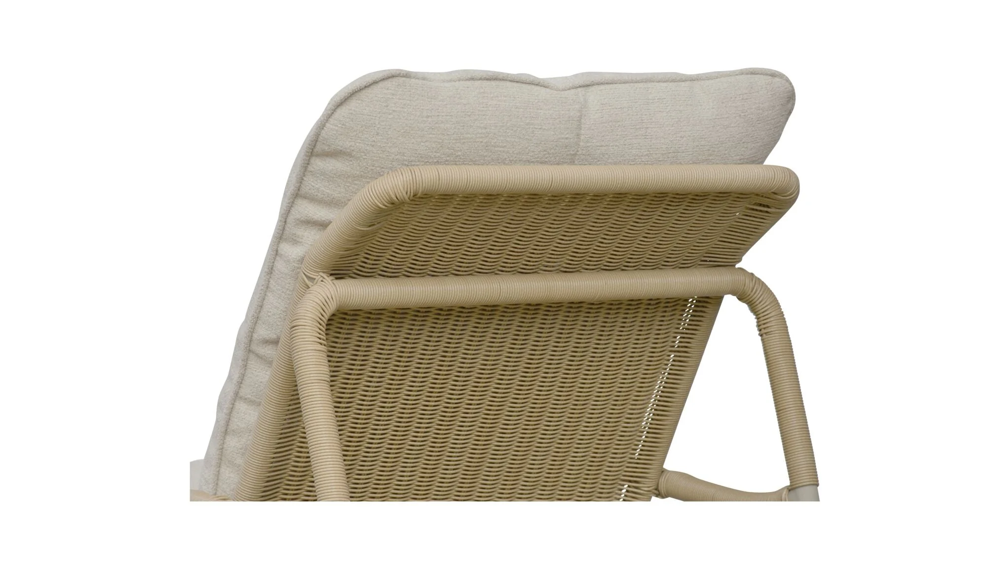 Lyra Outdoor Rocking Chair Beige - Image 10