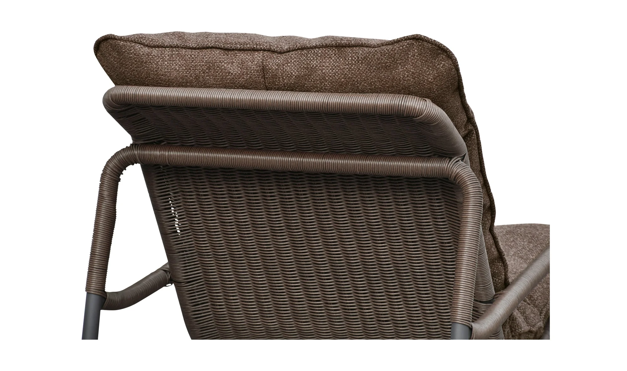 Lyra Outdoor Rocking Chair Brown - Image 8