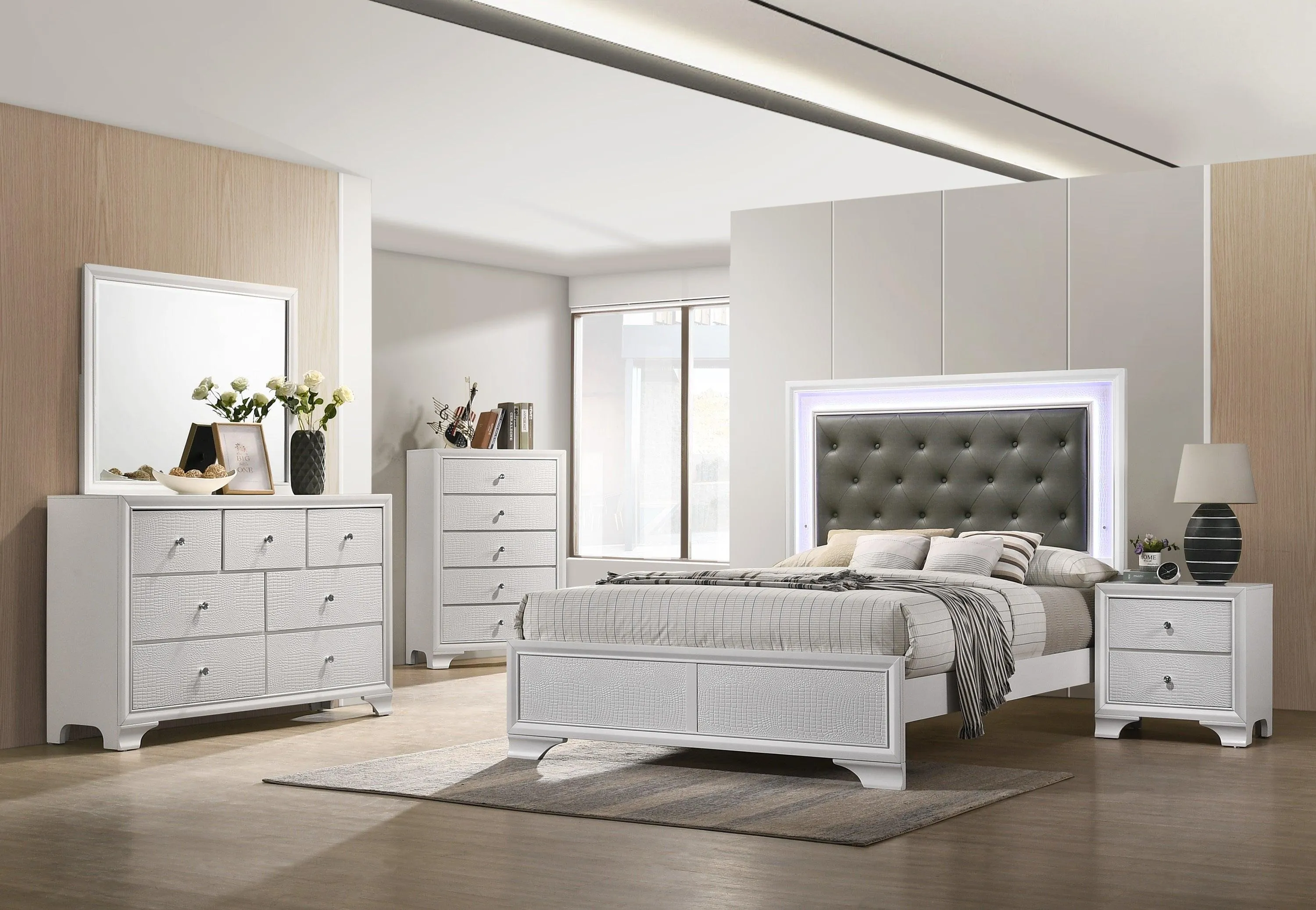 Lyssa Frost Nightstand - Image 2