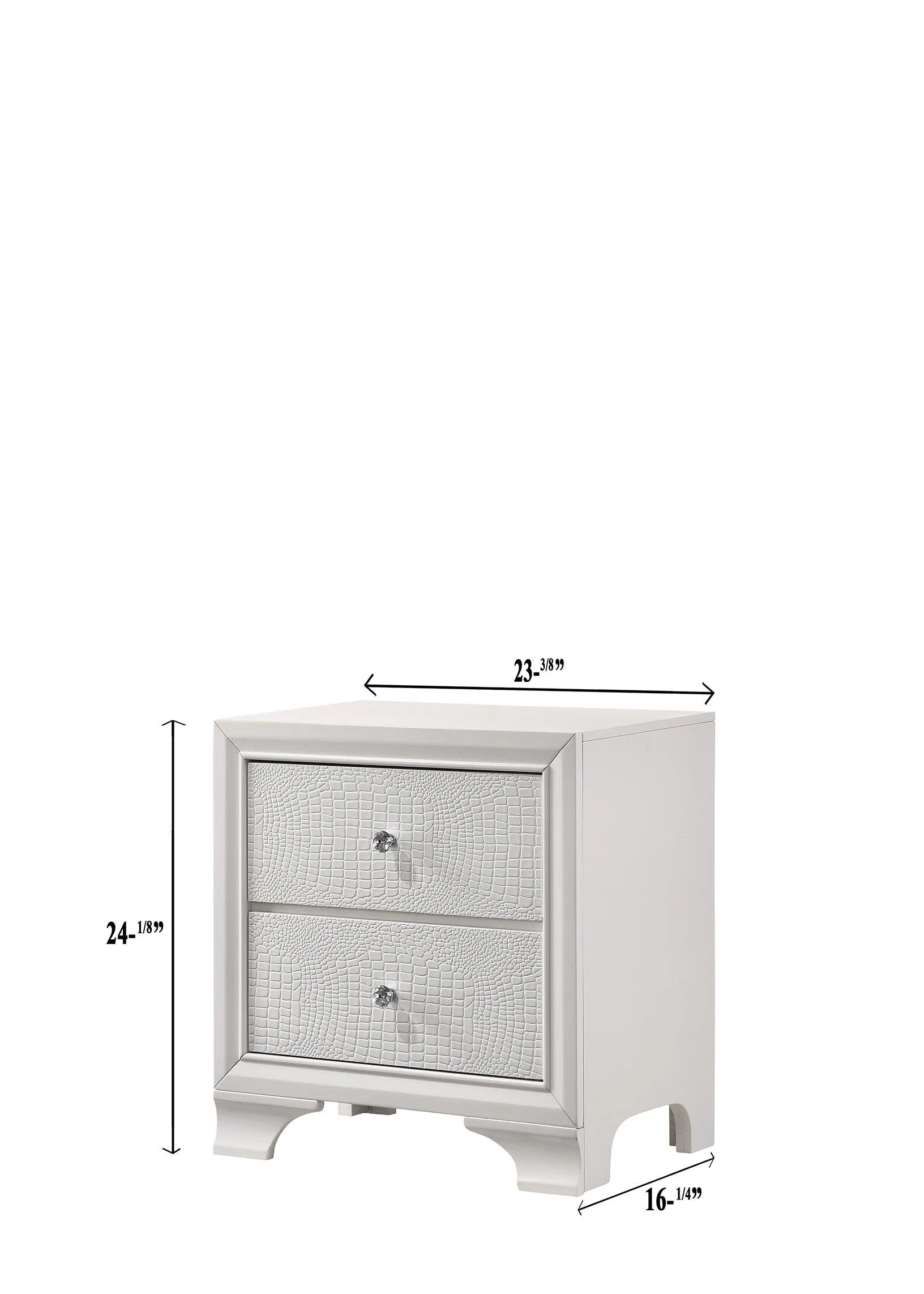 Lyssa Frost Nightstand - Image 4