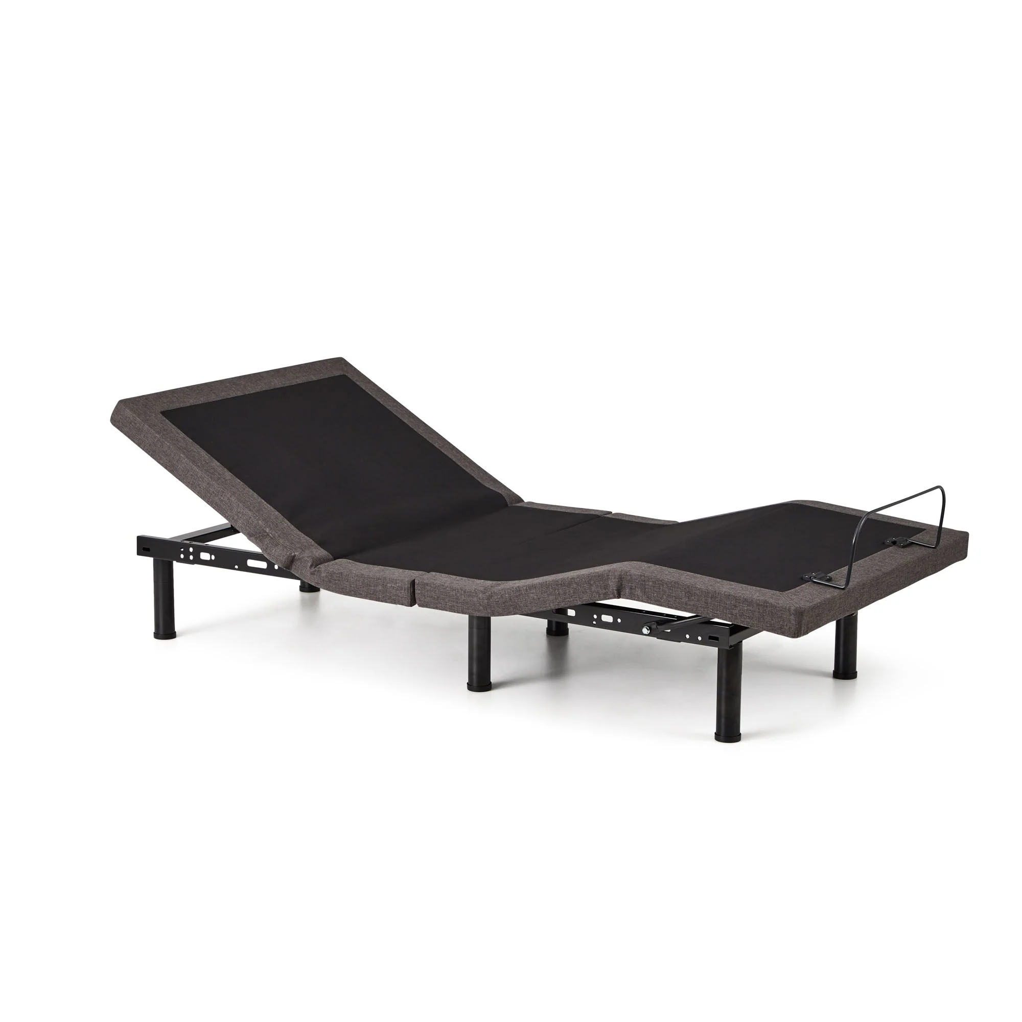 M455  Charcoal Split Queen Adjustable Bed Base - Image 2