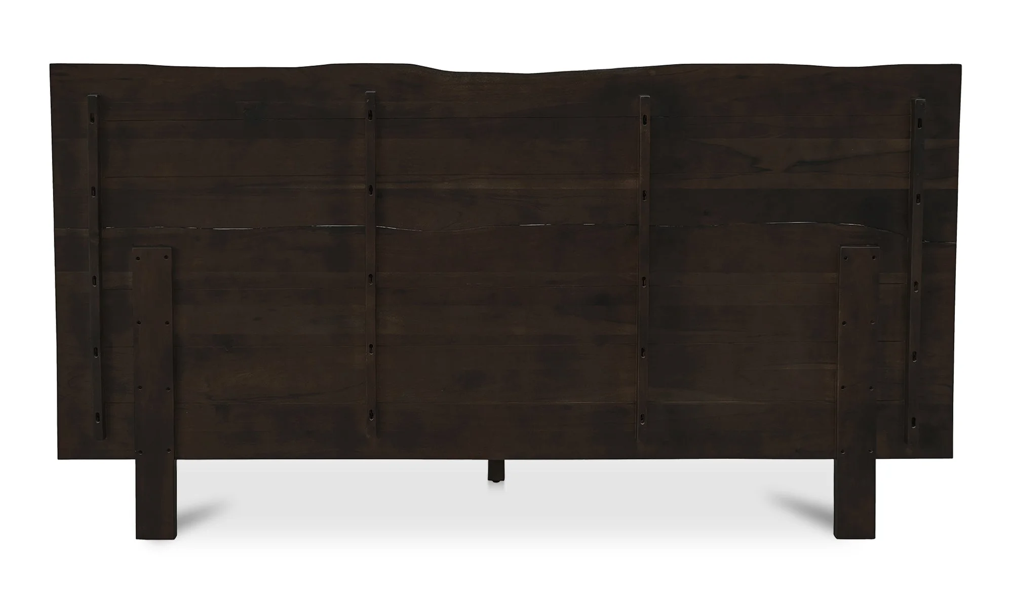 Madagascar Platform Bed Dark Brown - Image 9