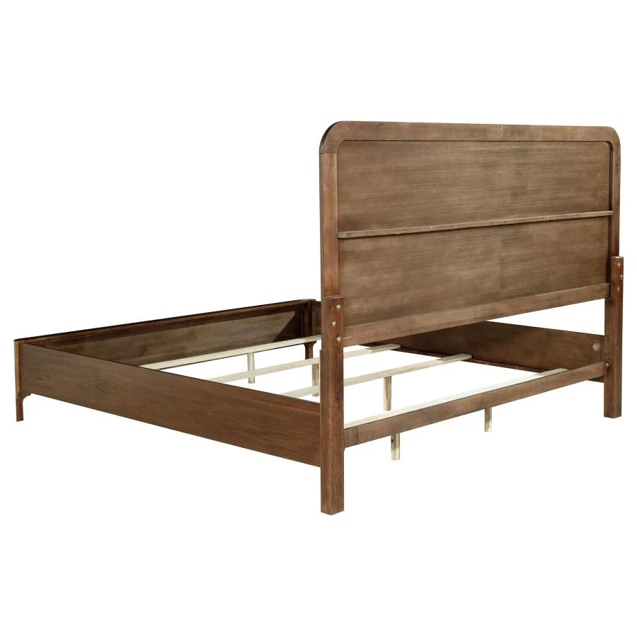 Maderia Walnut 5-Piece Eastern King Bedroom Set - Image 4