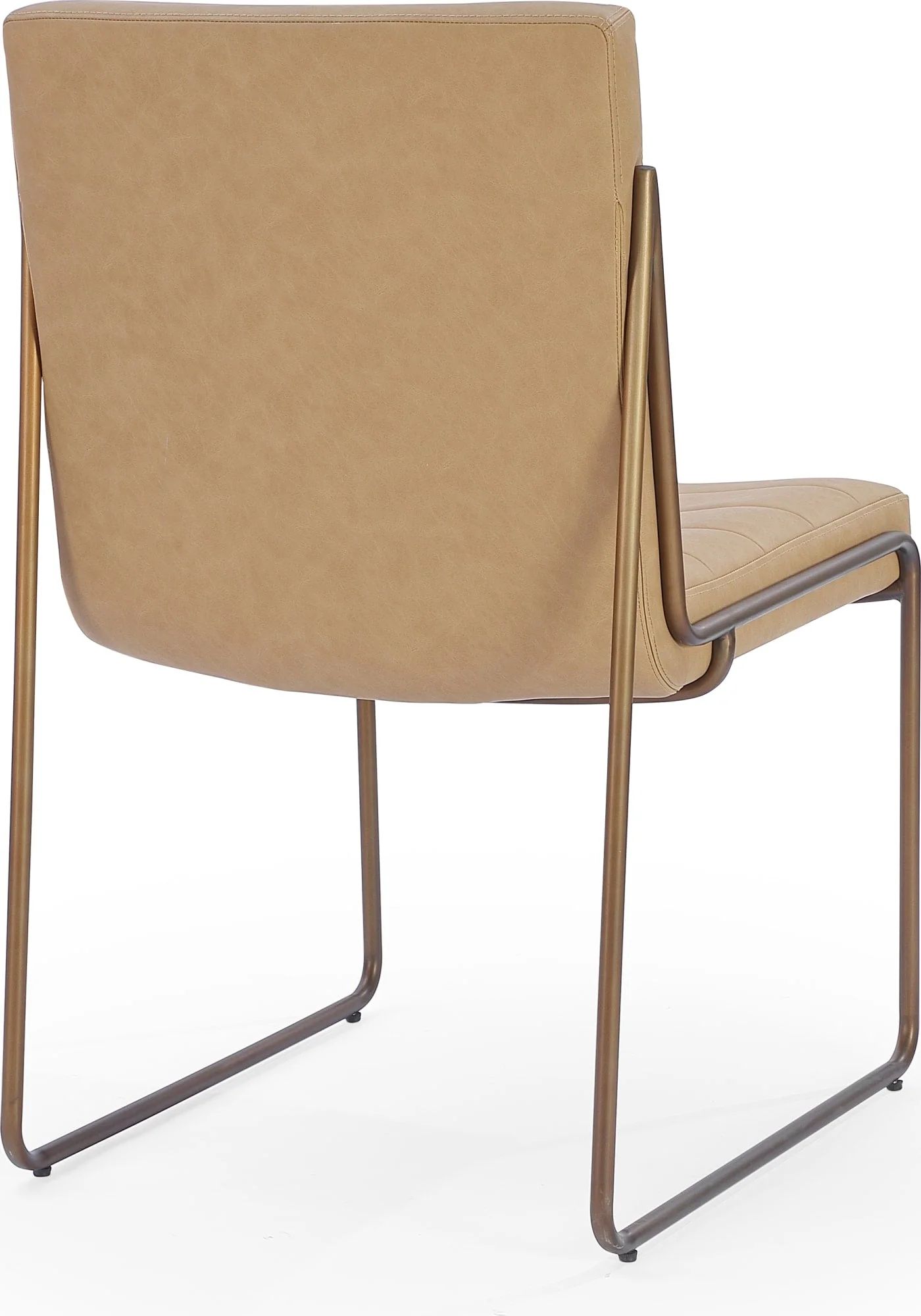 Madison Honey/Light Bronze Metal Frame Dining Chair (Set of 2) - Image 4