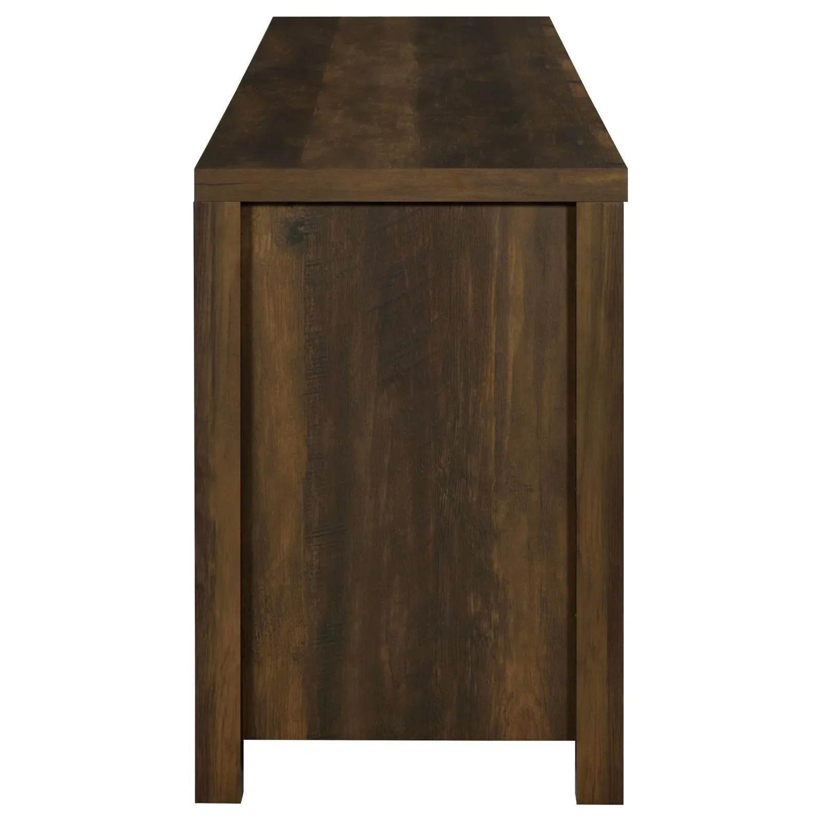 Madra Rectangular TV Console with 2 Sliding Doors - Image 11