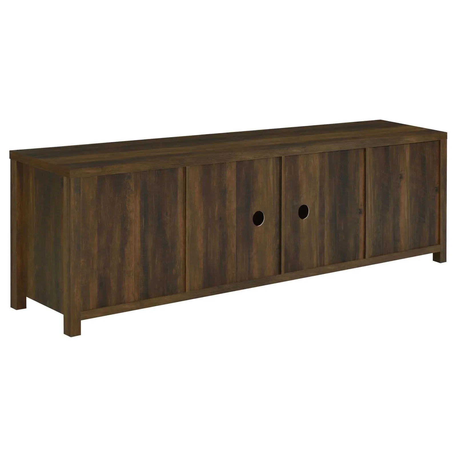Madra Rectangular TV Console with 2 Sliding Doors - Image 9