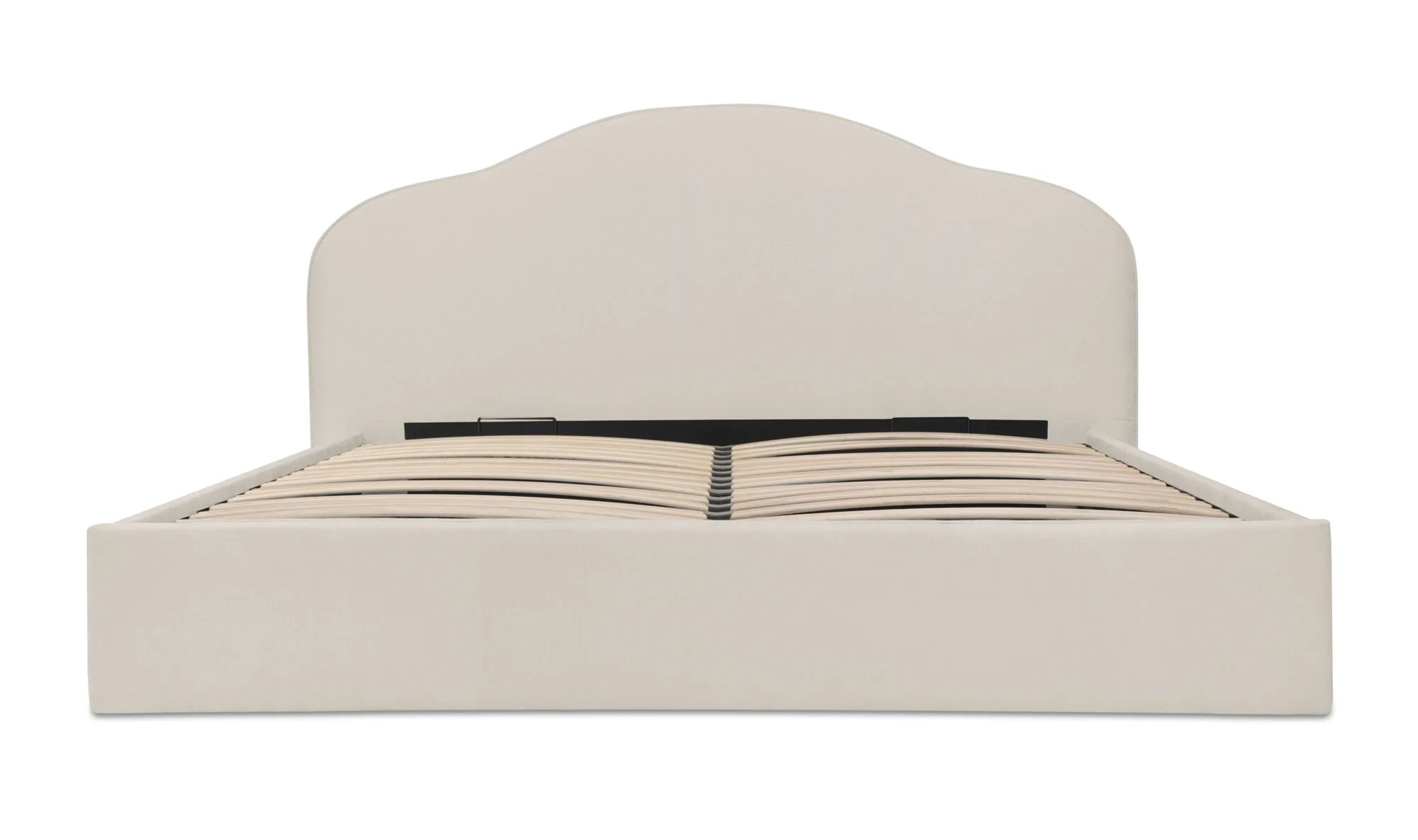 Maggie King Storage Bed Cream - Image 4