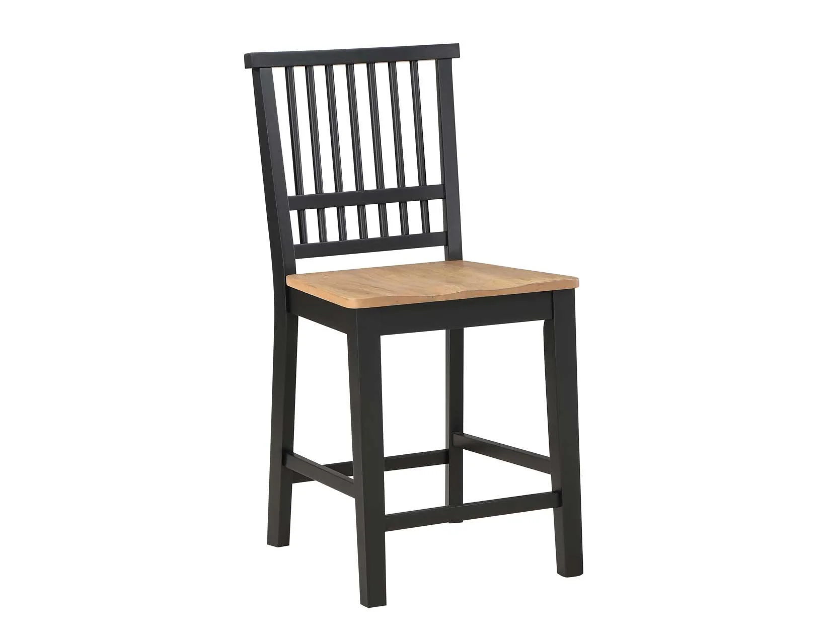Magnolia 24-inch Height Two-Tone Counter Stool - Image 3