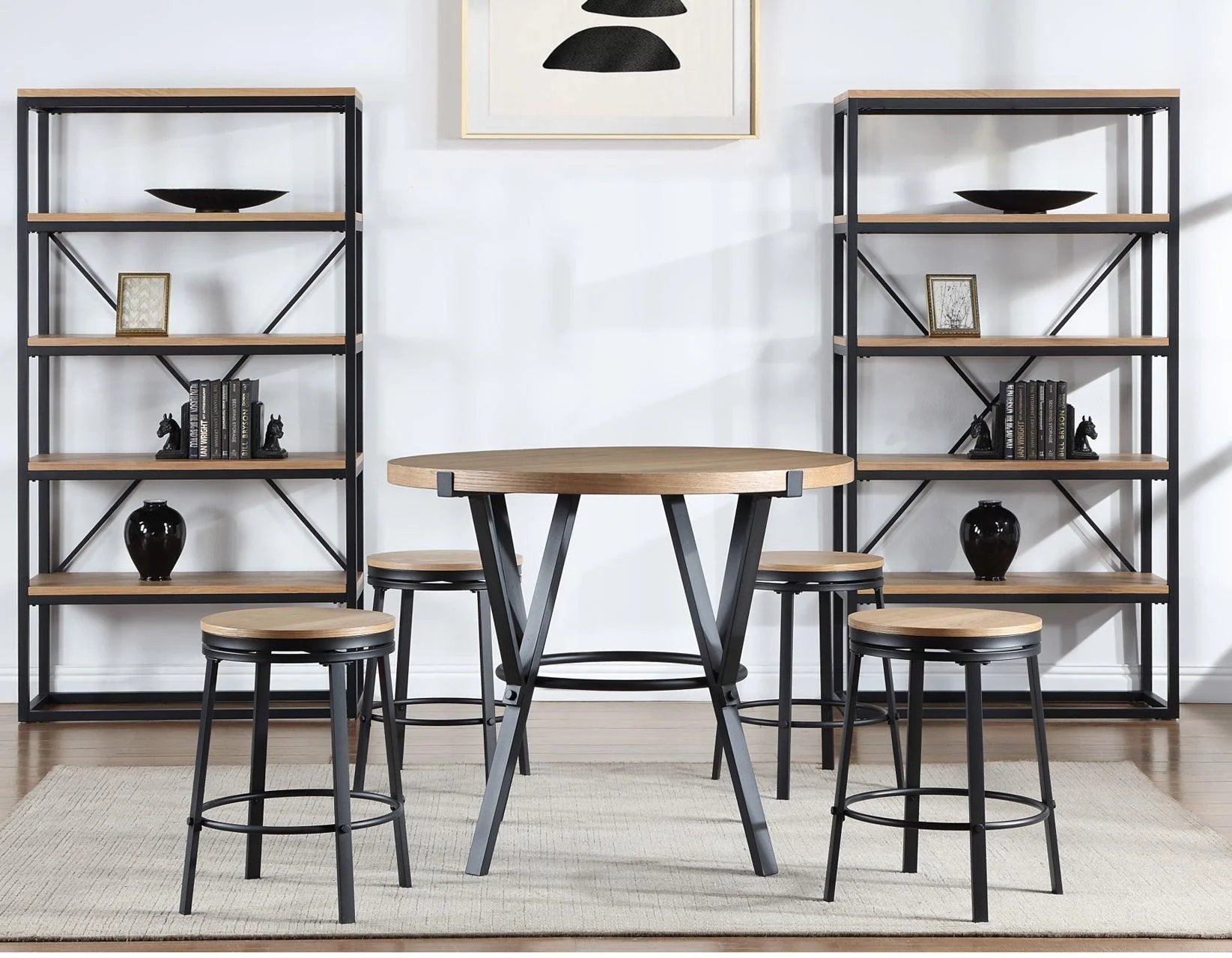Magnolia Black Bookcase - Image 3
