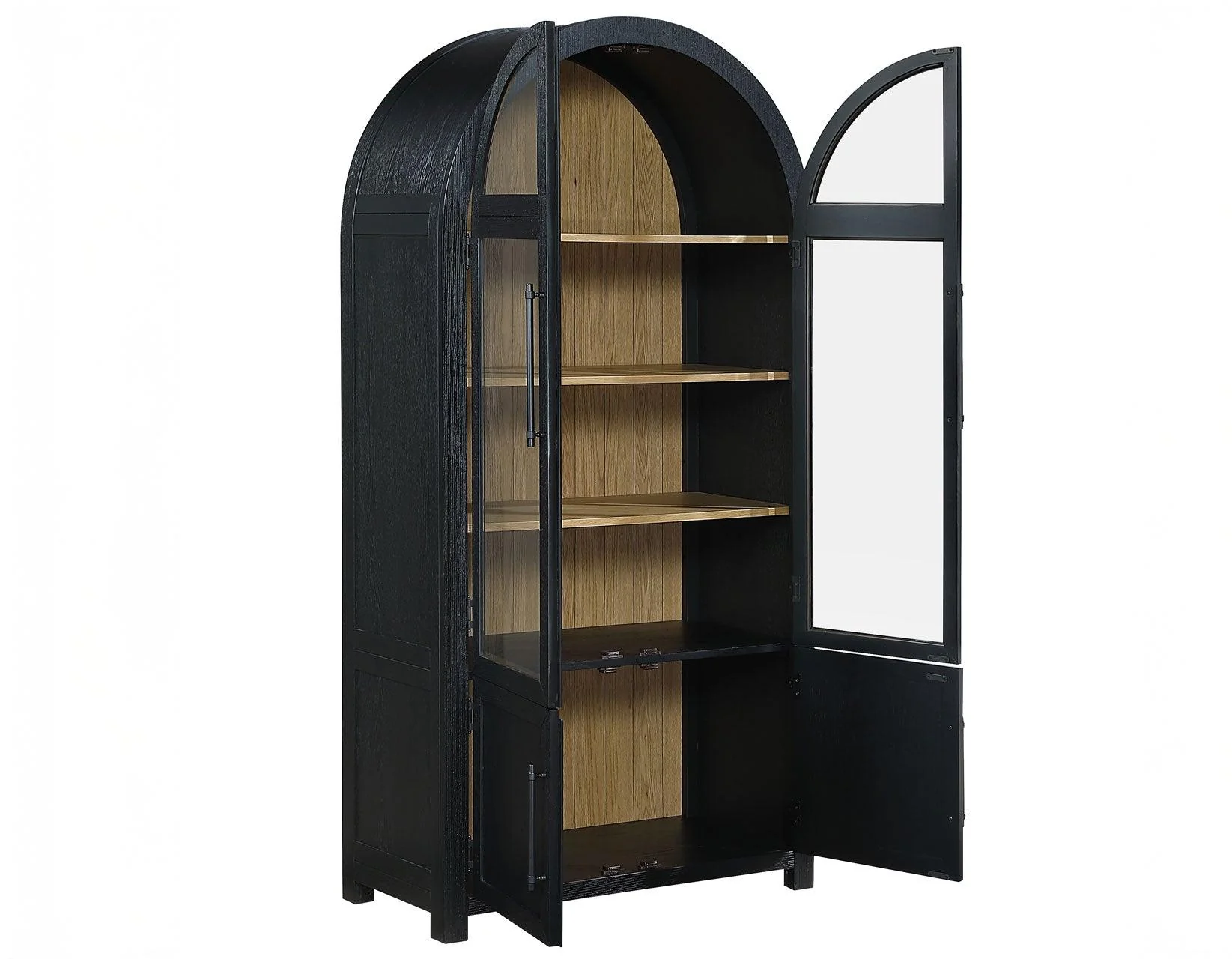 Magnolia Black Curio with Weathered Sand Interior - Image 6