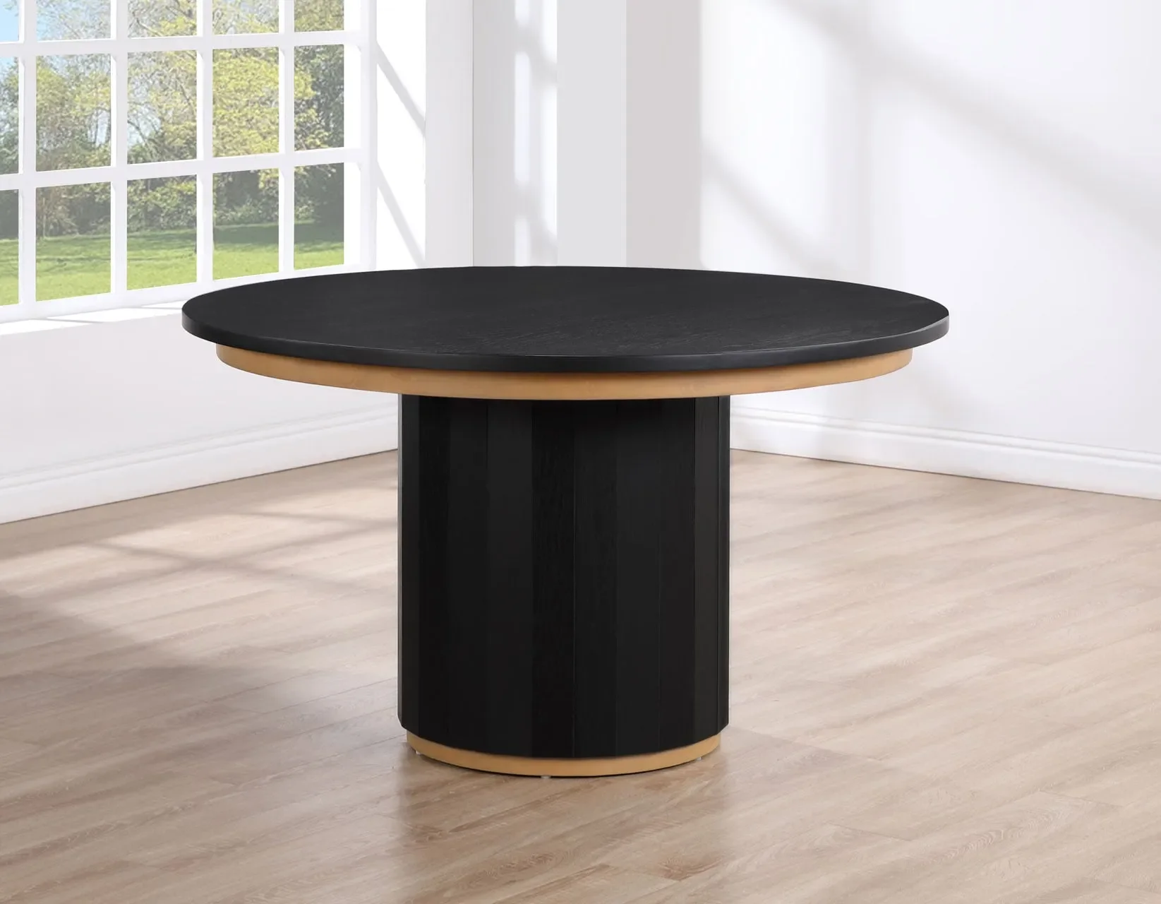 Magnolia Black Round Dining Room Set - Image 3