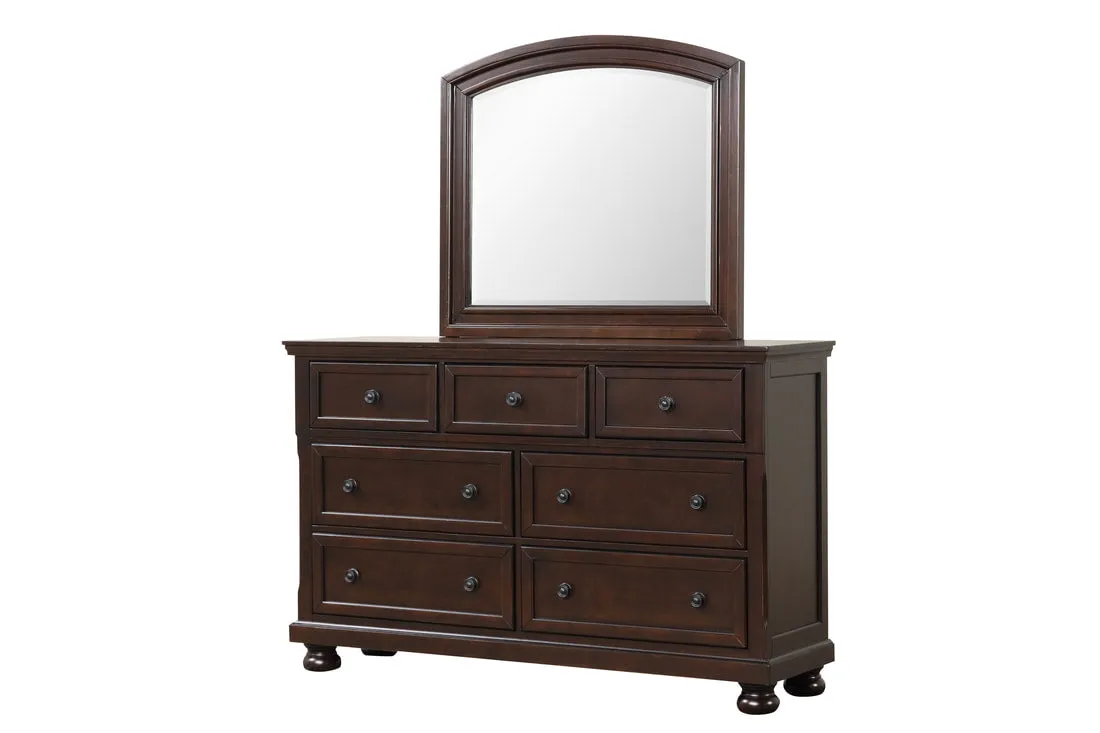 Magnolia Brown Platform Bedroom Set - Image 3