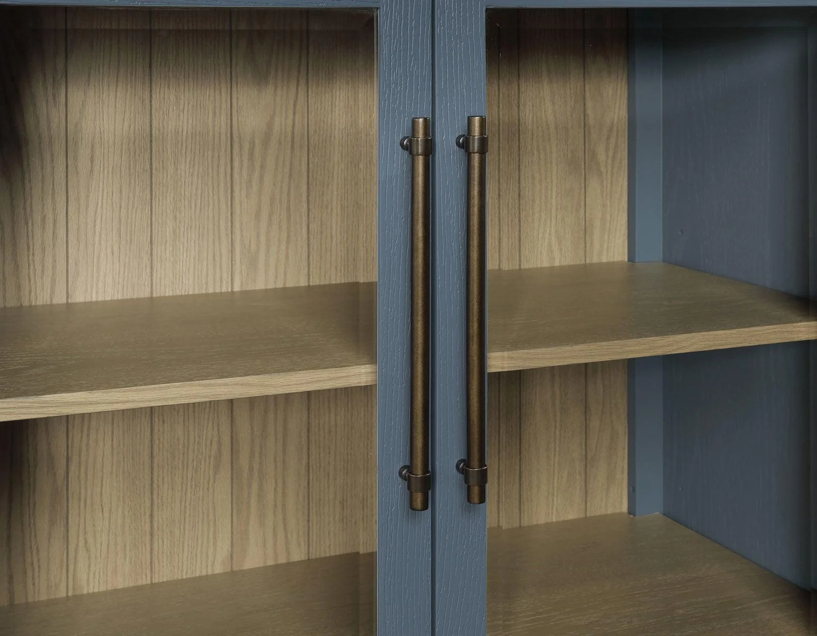 Magnolia Dusty Blue Curio with Weathered Sand Interior - Image 5