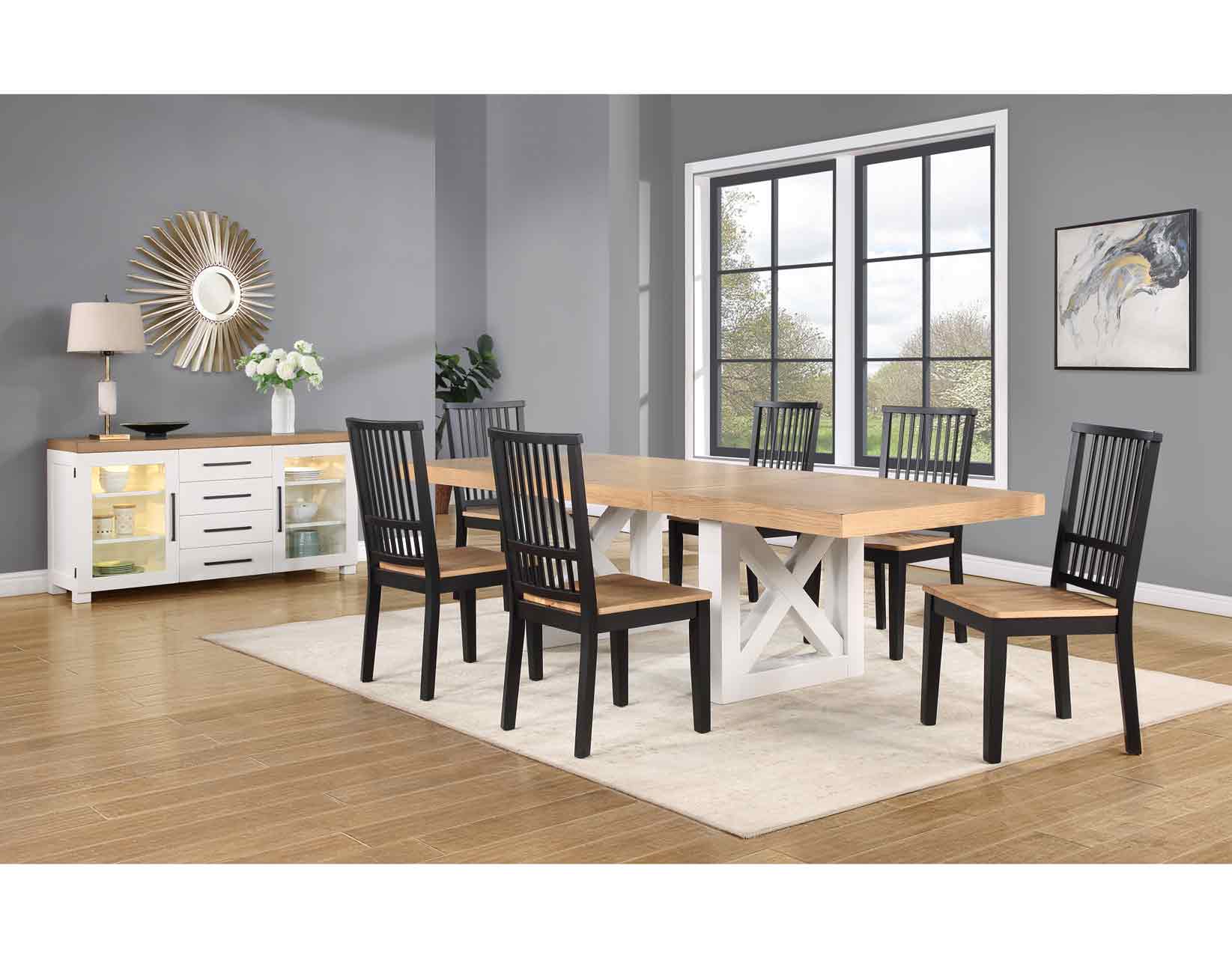 Magnolia Two-Tone Dining Room Set - Image 3