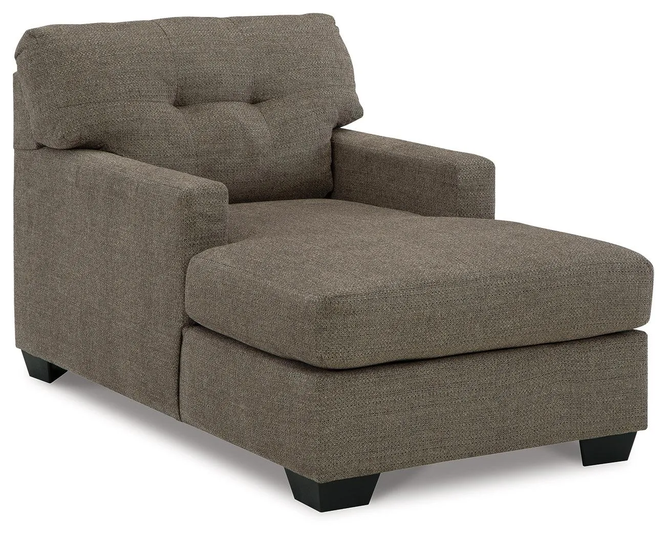Mahoney Chocolate Chaise - Image 2