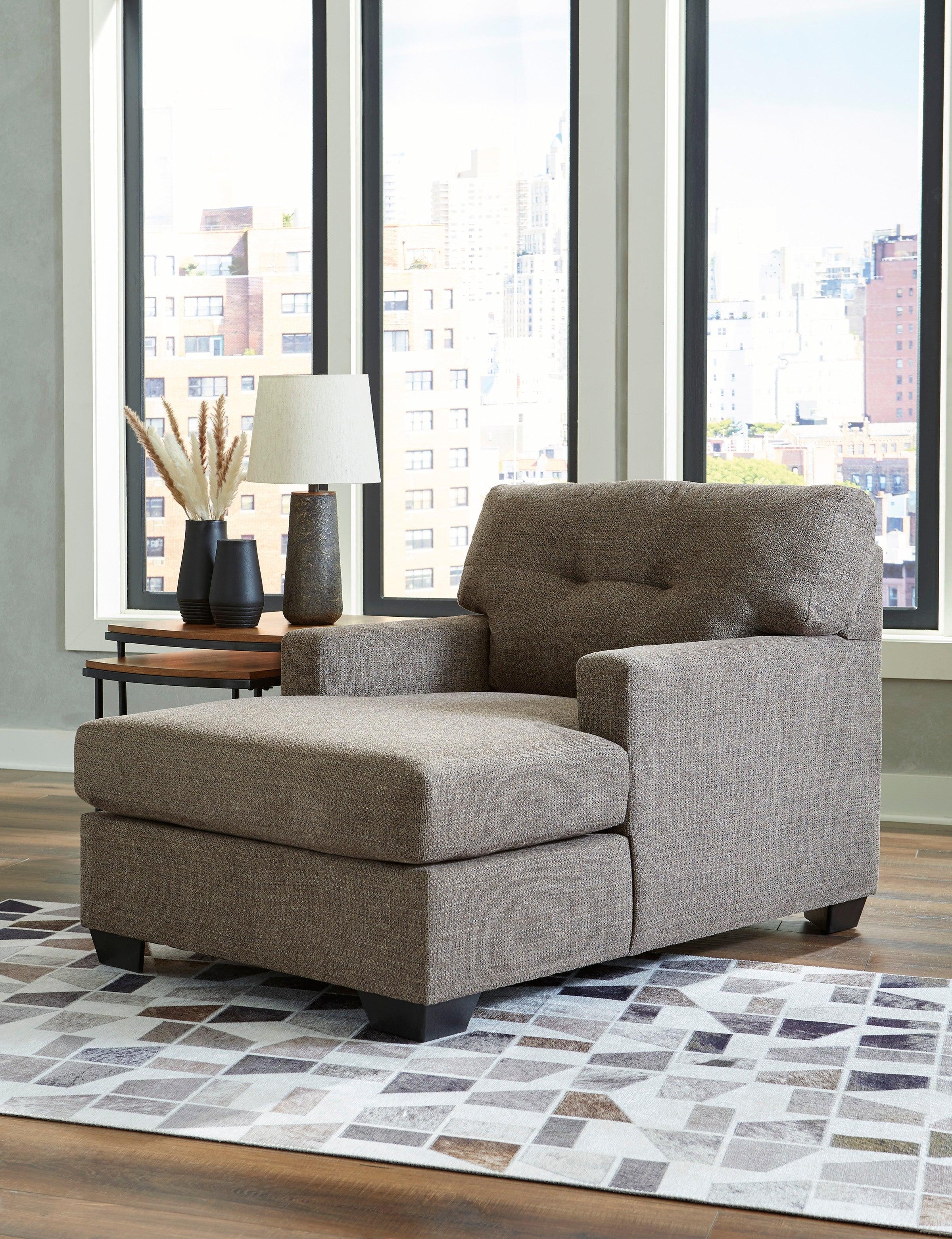 Mahoney Chocolate Living Room Set - Image 7