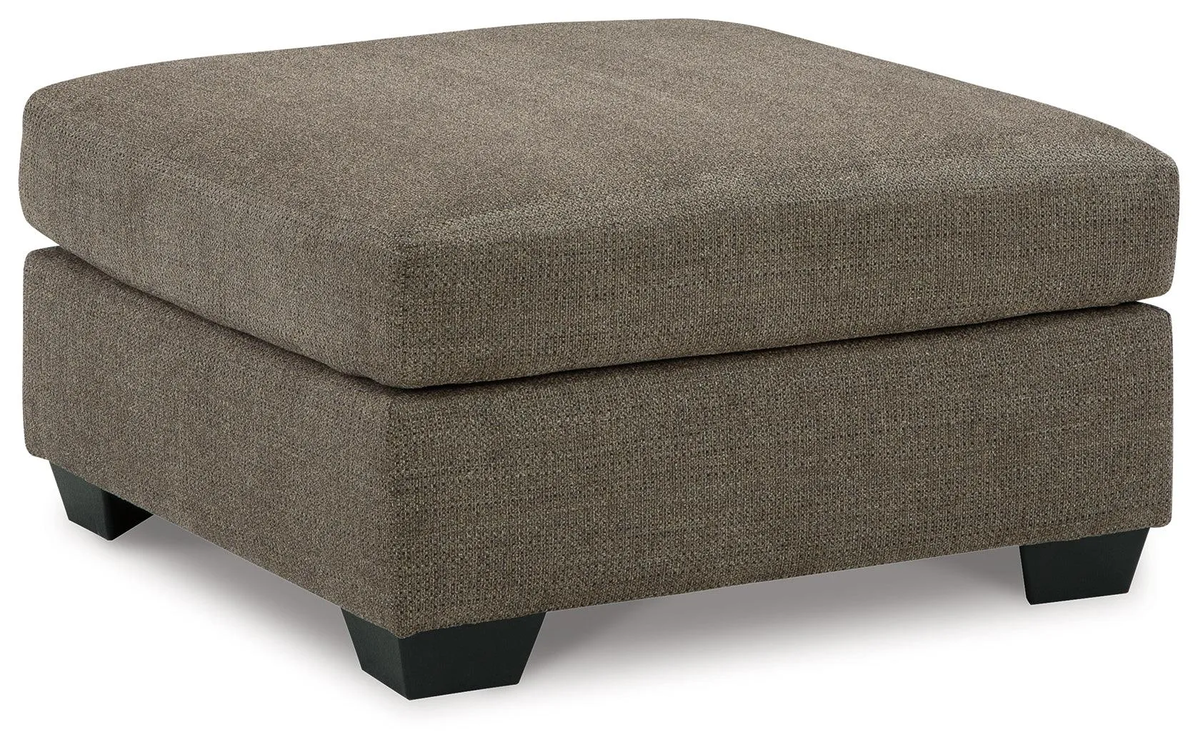Mahoney Chocolate Oversized Accent Ottoman - Image 2