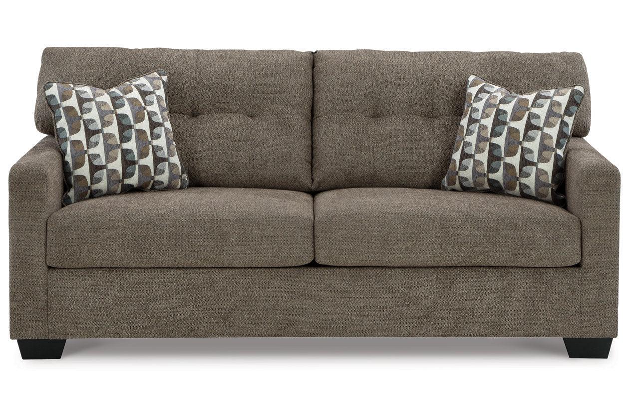 Mahoney Chocolate Sofa and Loveseat - Image 8