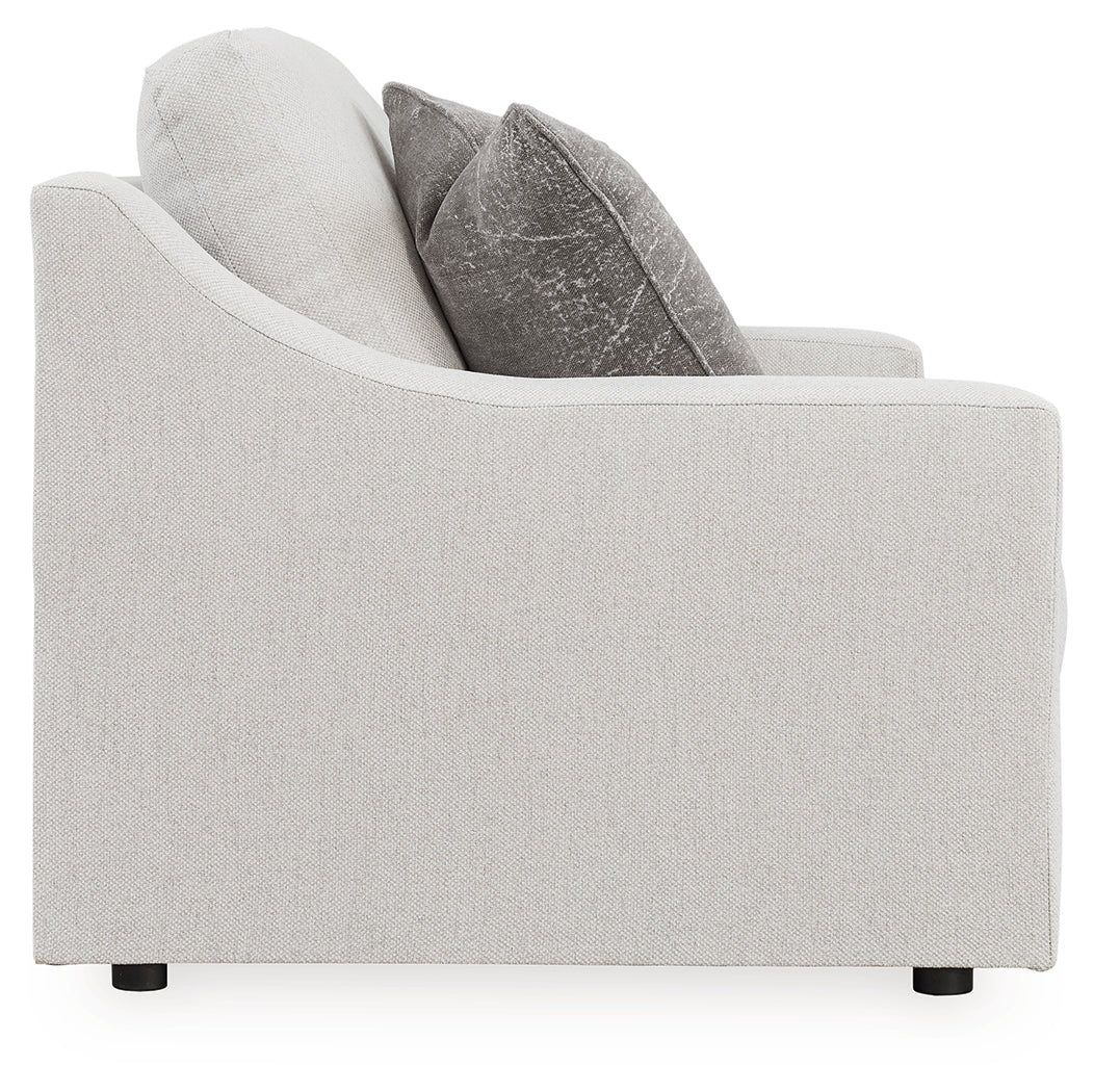 Maitelynn Chalk Sofa, Loveseat, Chair and Ottoman - Image 14