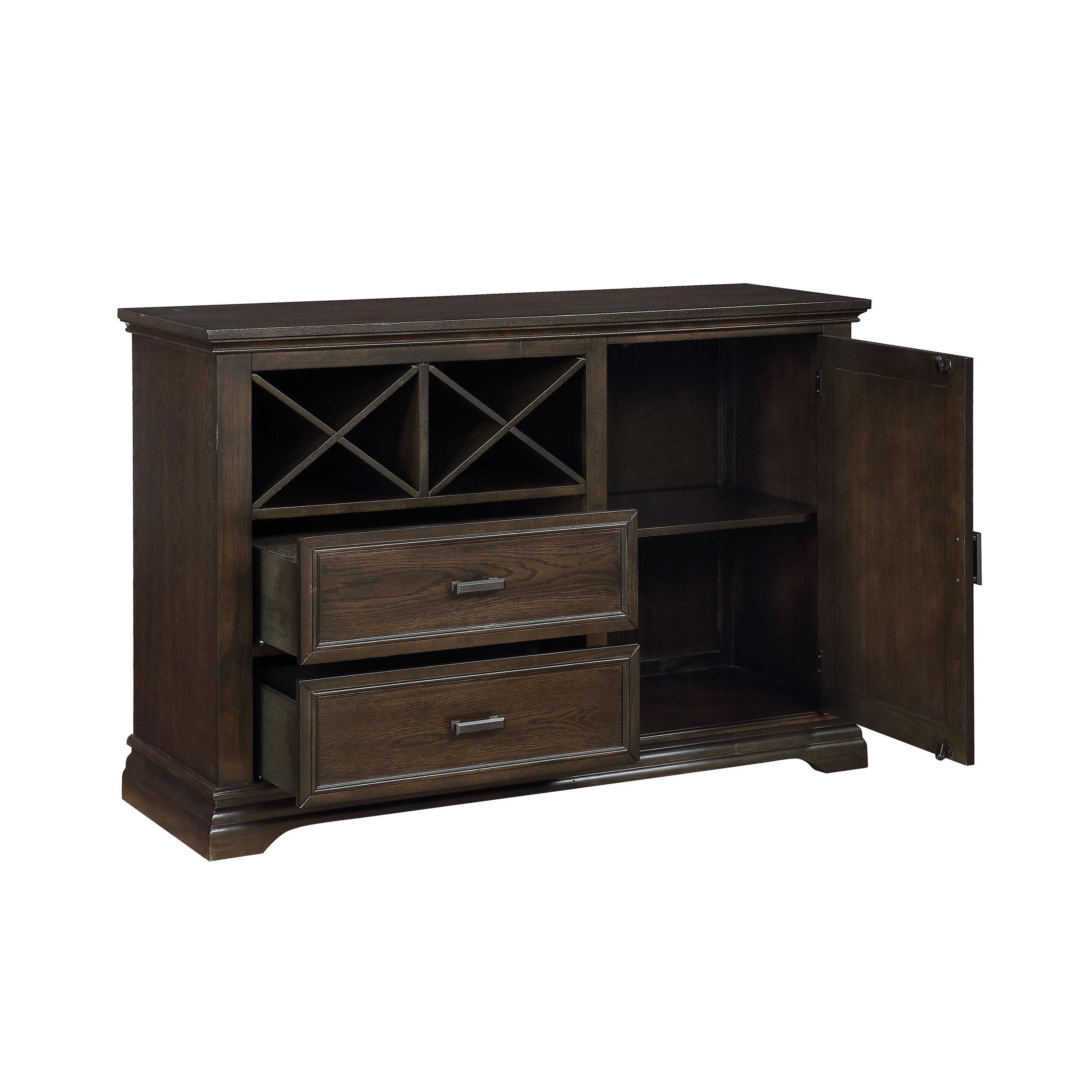 Makah Dark Brown Server - Image 3
