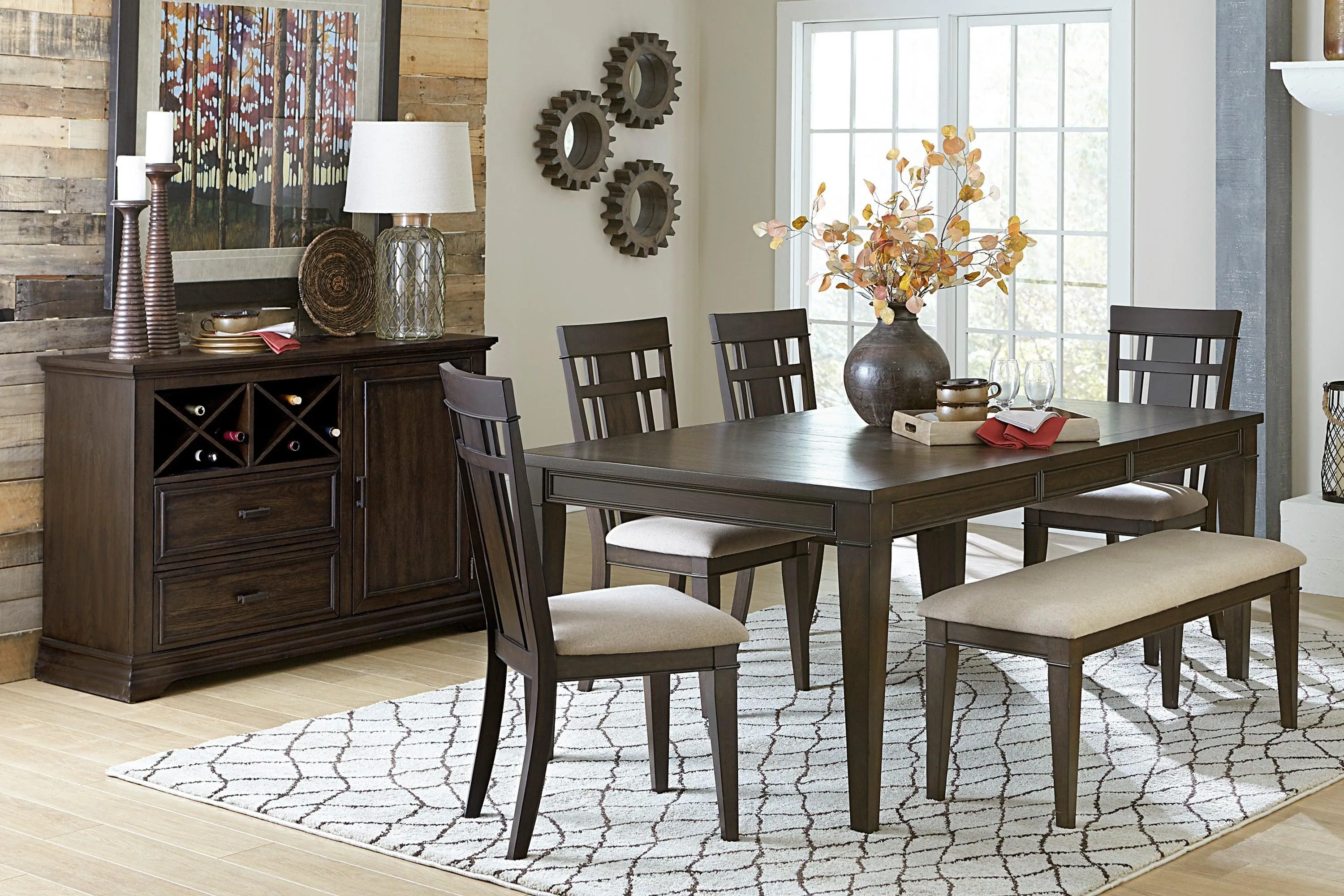 Makah Dark Brown Side Chair, Set of 2 - Image 2
